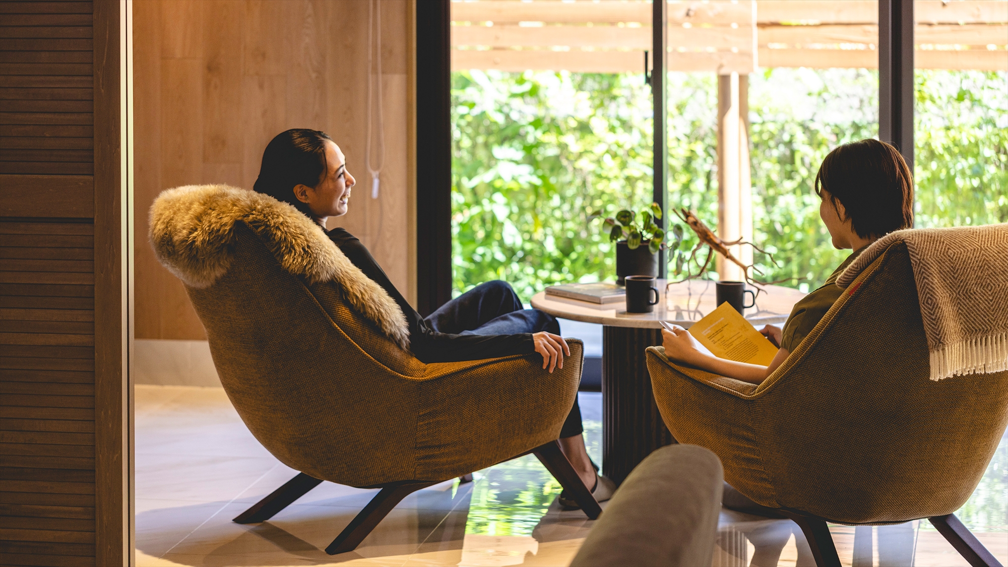 自然に寄り添い、語らいを愉しむ。軽井沢で叶える贅沢なひととき