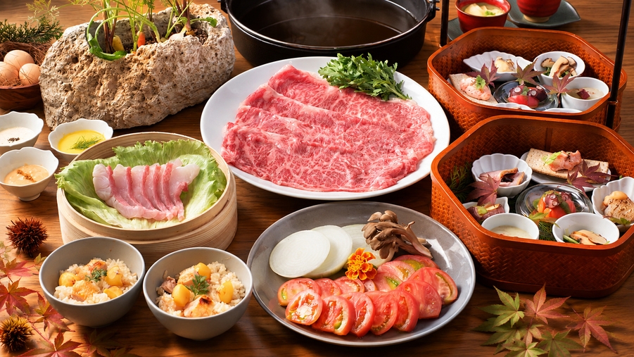 【直前割｜2食付｜部屋食】鉄板焼き・3種の鍋から選ぶ　ープライベート空間で味わう信州の恵みー