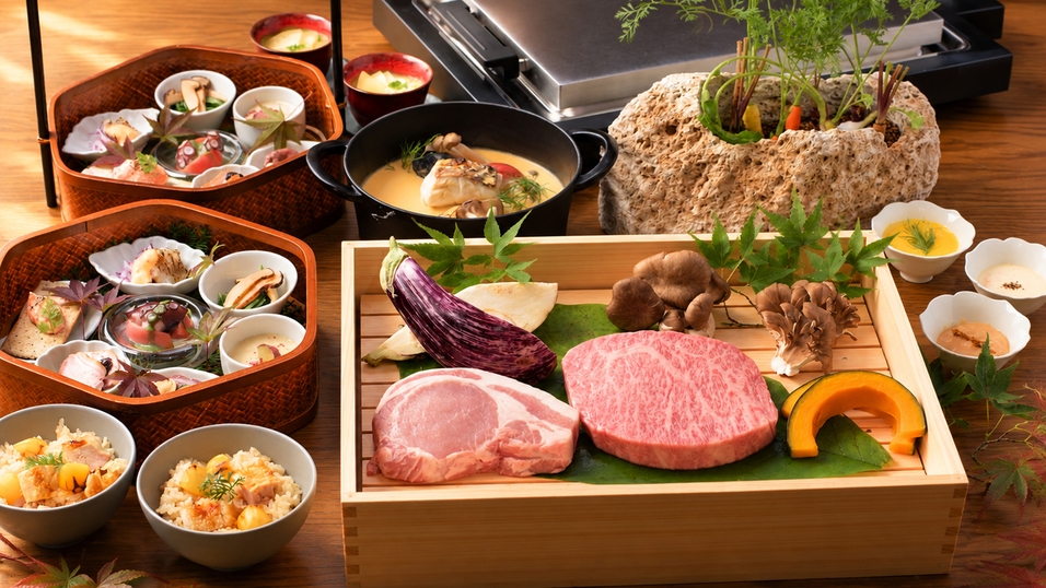 【直前割｜2食付｜部屋食】鉄板焼き・3種の鍋から選ぶ　ープライベート空間で味わう信州の恵みー