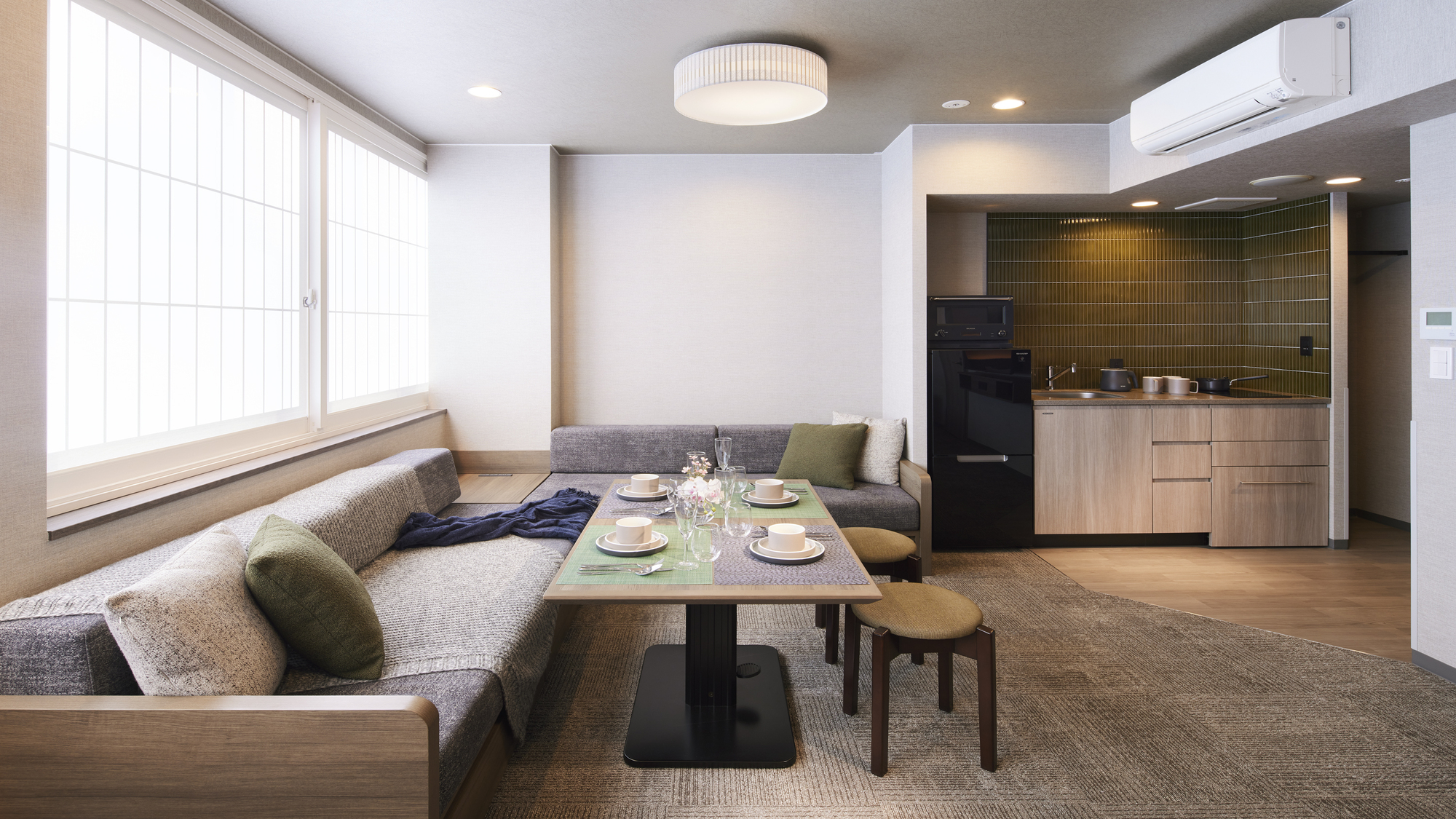 モデレート4ベッド