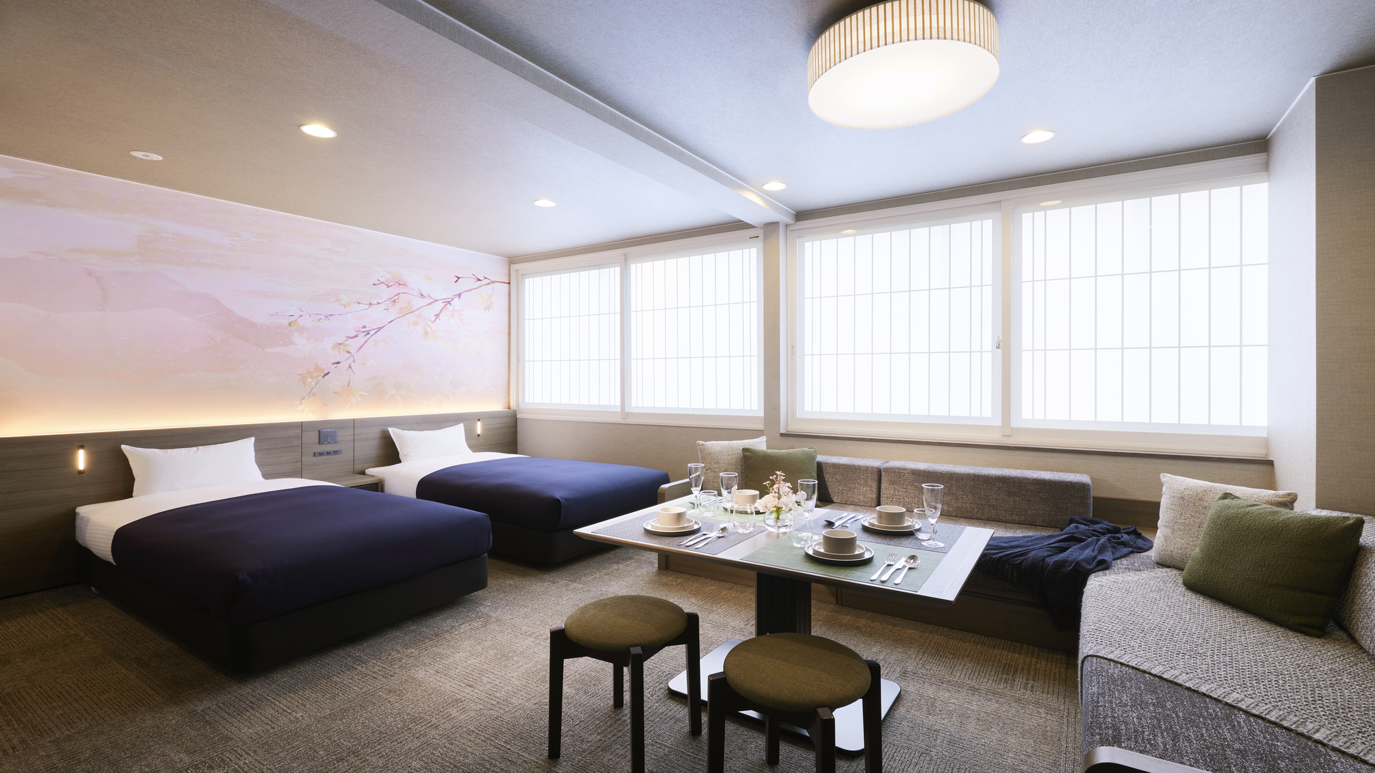 モデレート4ベッド