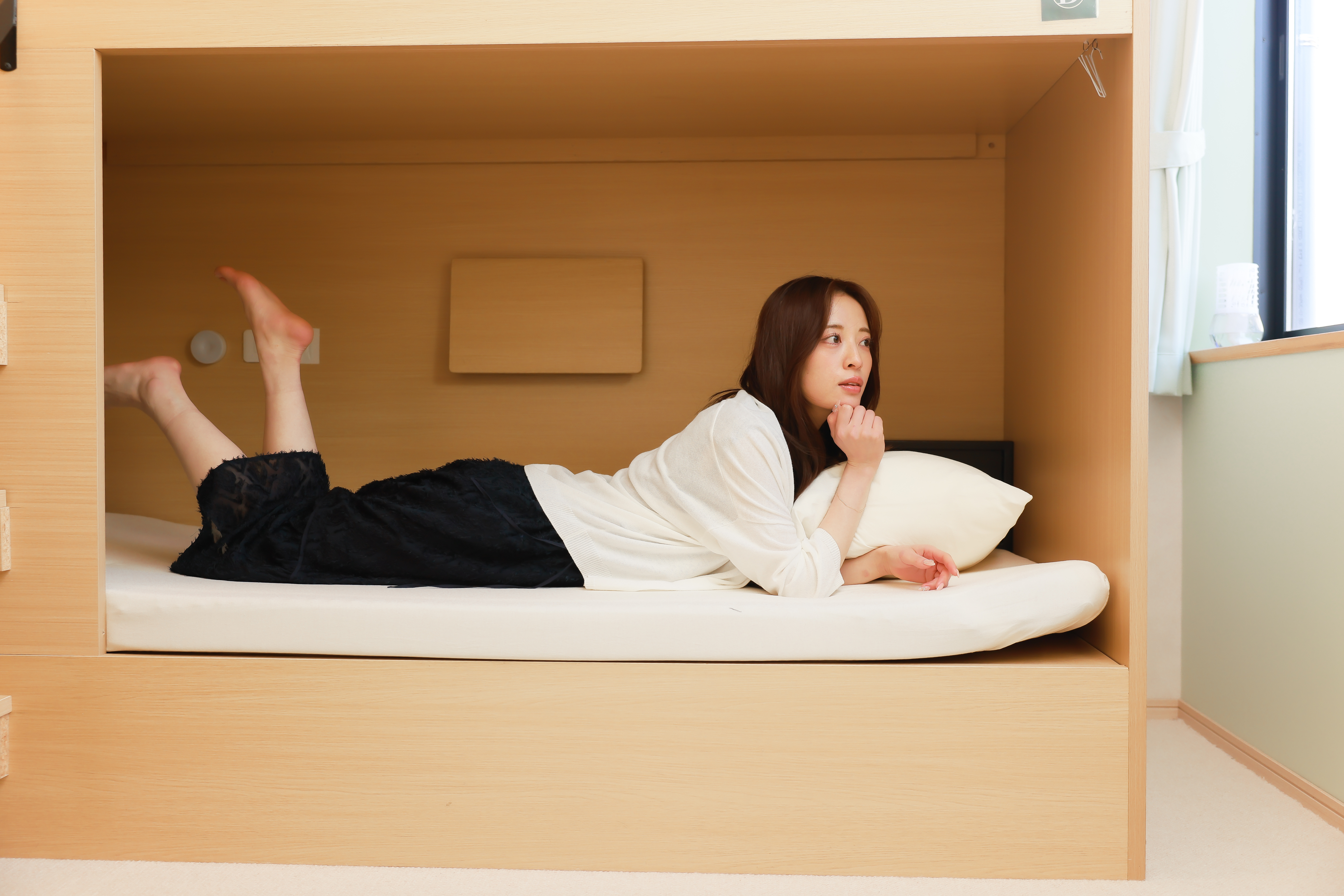 【ドミトリールーム】女性専用ドミトリールームです。女子一人旅に最適です。