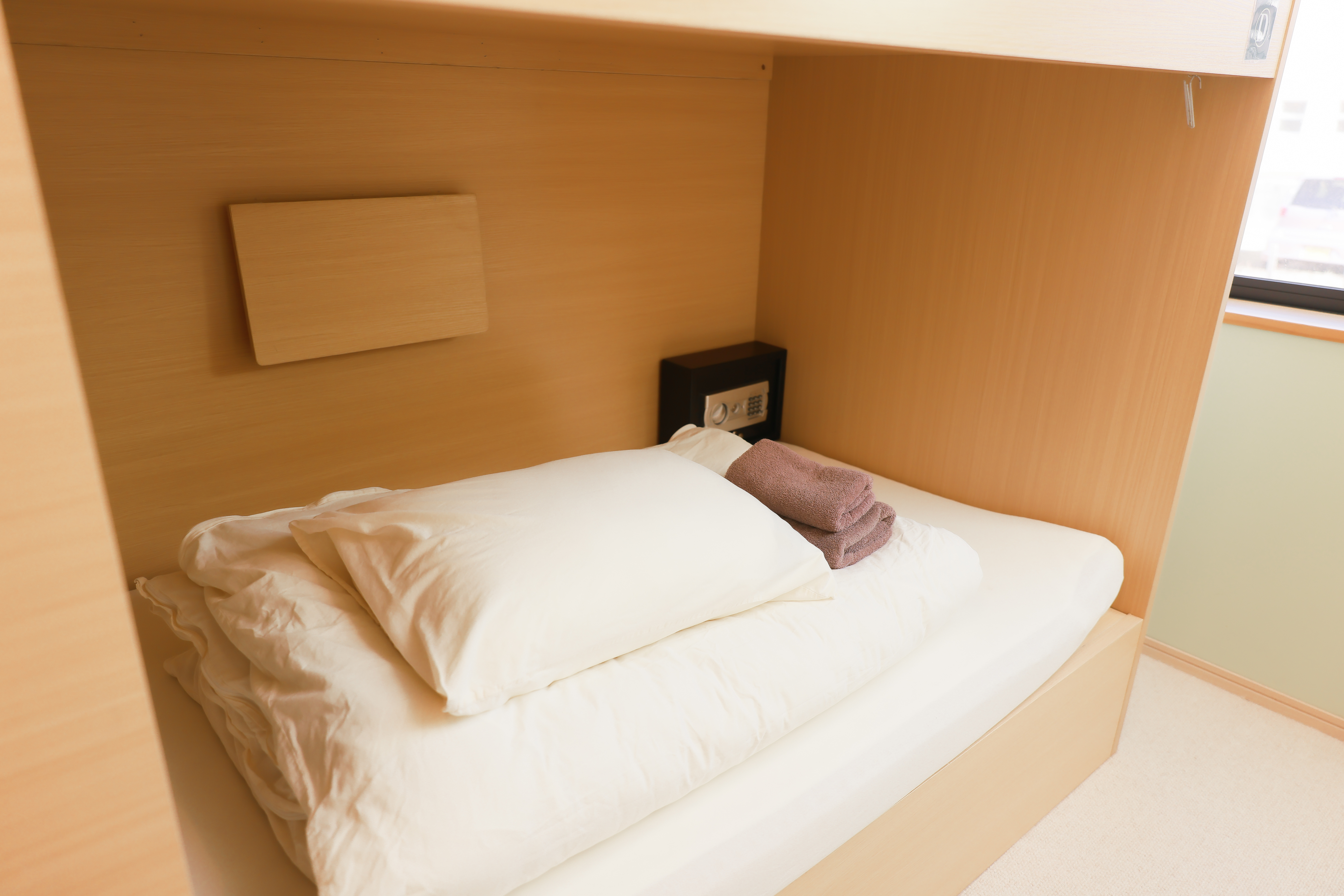 【ドミトリールーム】アメニティもご用意しております。