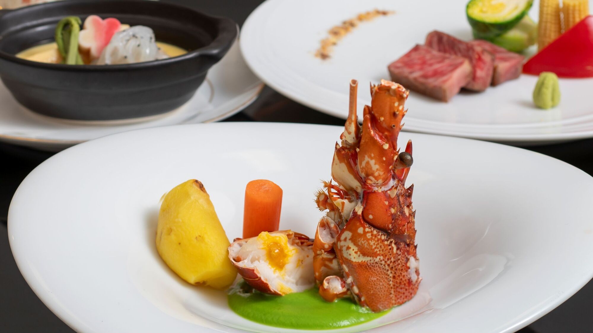 【2026春】志摩里海会席《伊勢海老》と《国産牛》を堪能いただける当施設一押しのプラン♪