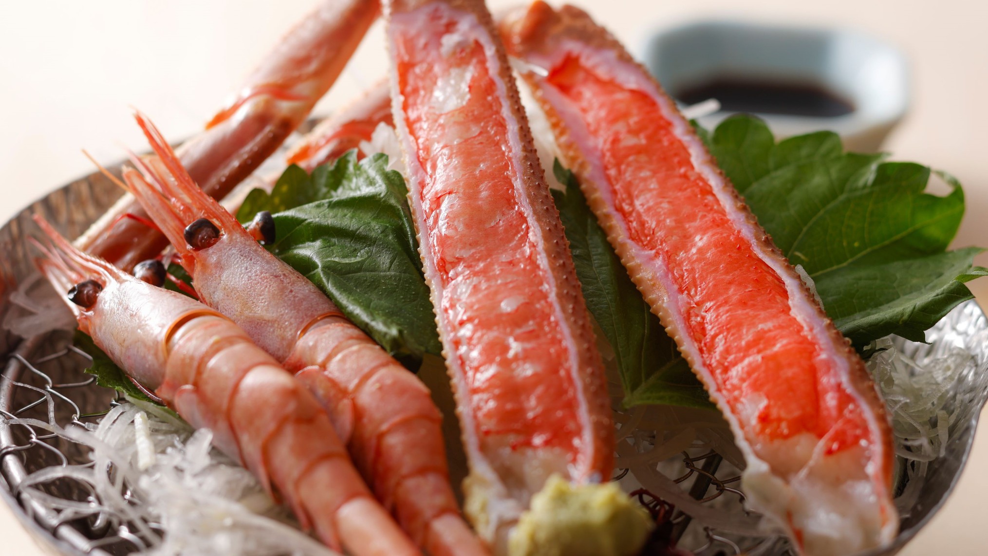 【楽天スーパーSALE】『冬のお手軽カニプラン』茹でガニ姿付き！＜ずわい蟹会席／2食付＞