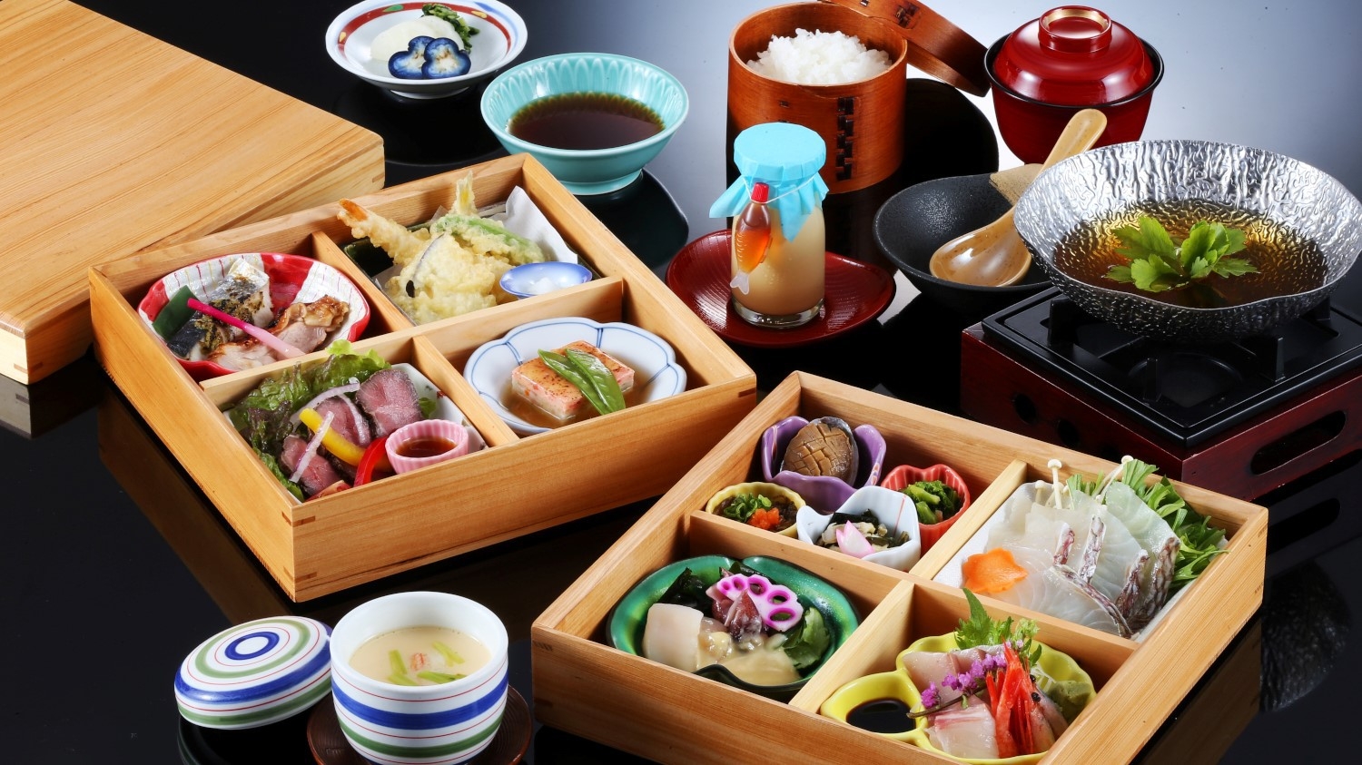 【1日1組限定◇記念日・誕生日お祝いプラン】◆予約時確認事項あり＜季節の和御膳／2食付＞