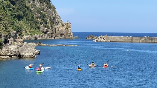 透明度抜群！【竹野浜でカヌー体験】スタンダードプラン☆