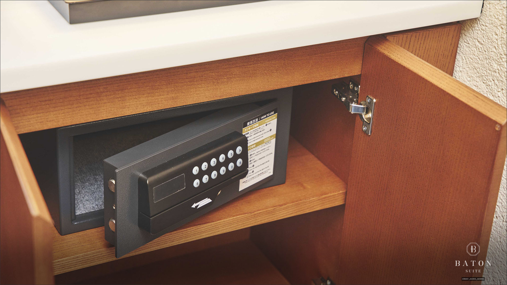 【全室完備】金庫