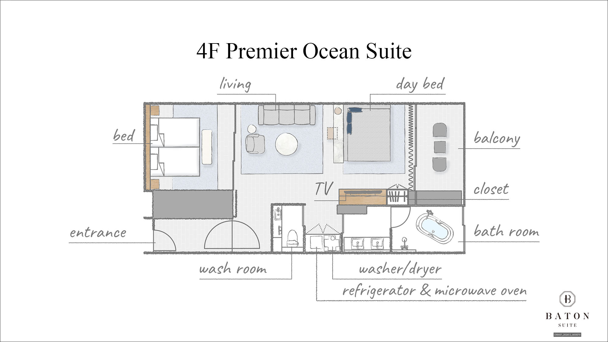 プレミアオーシャンスイート（間取り）