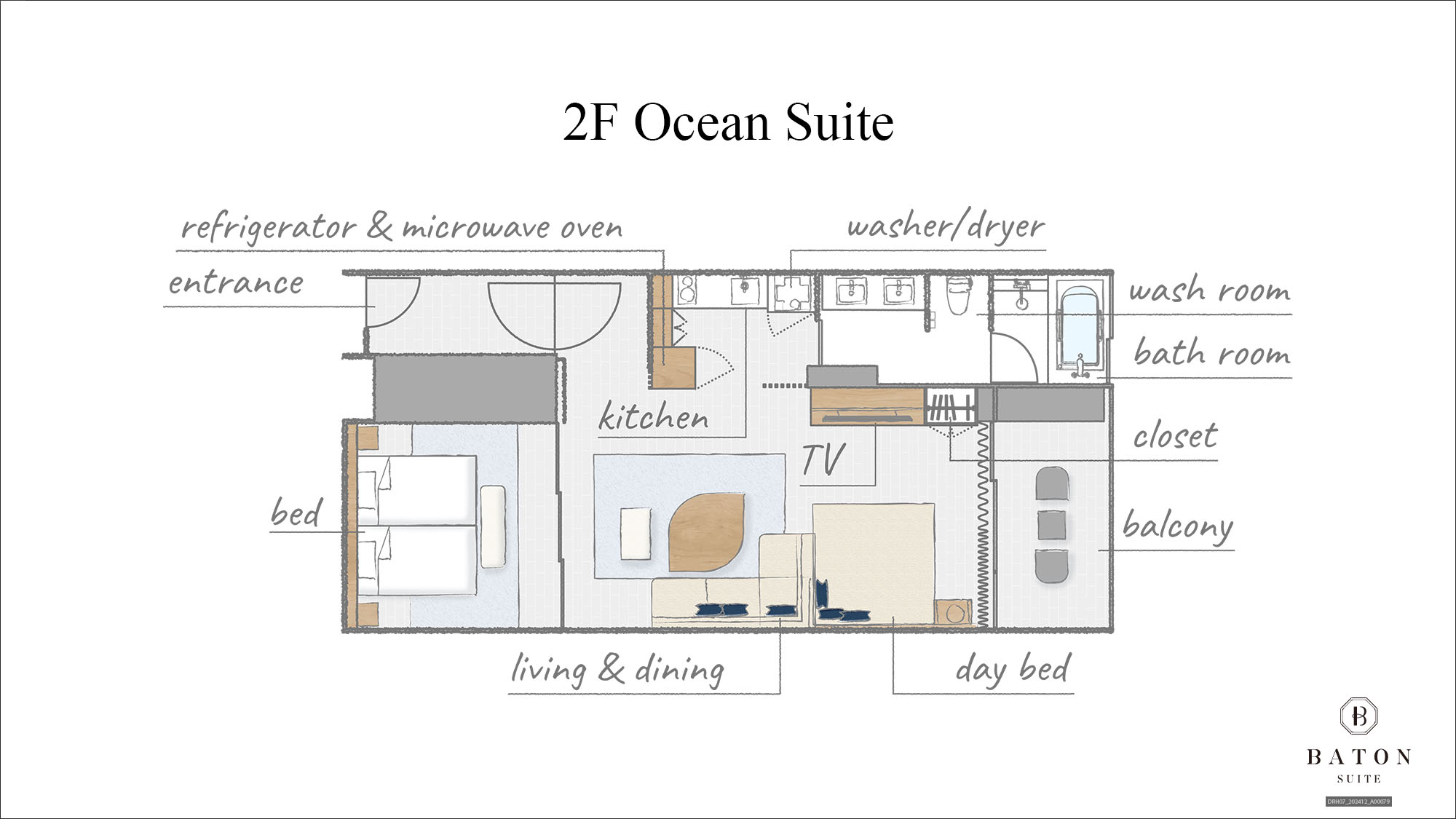 オーシャンスイート（間取り）