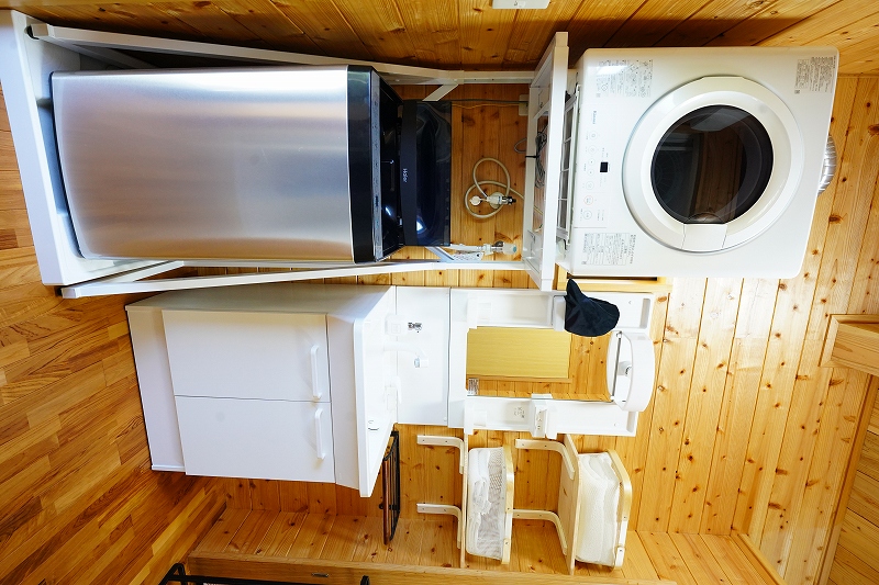 洗濯機・乾燥機付き