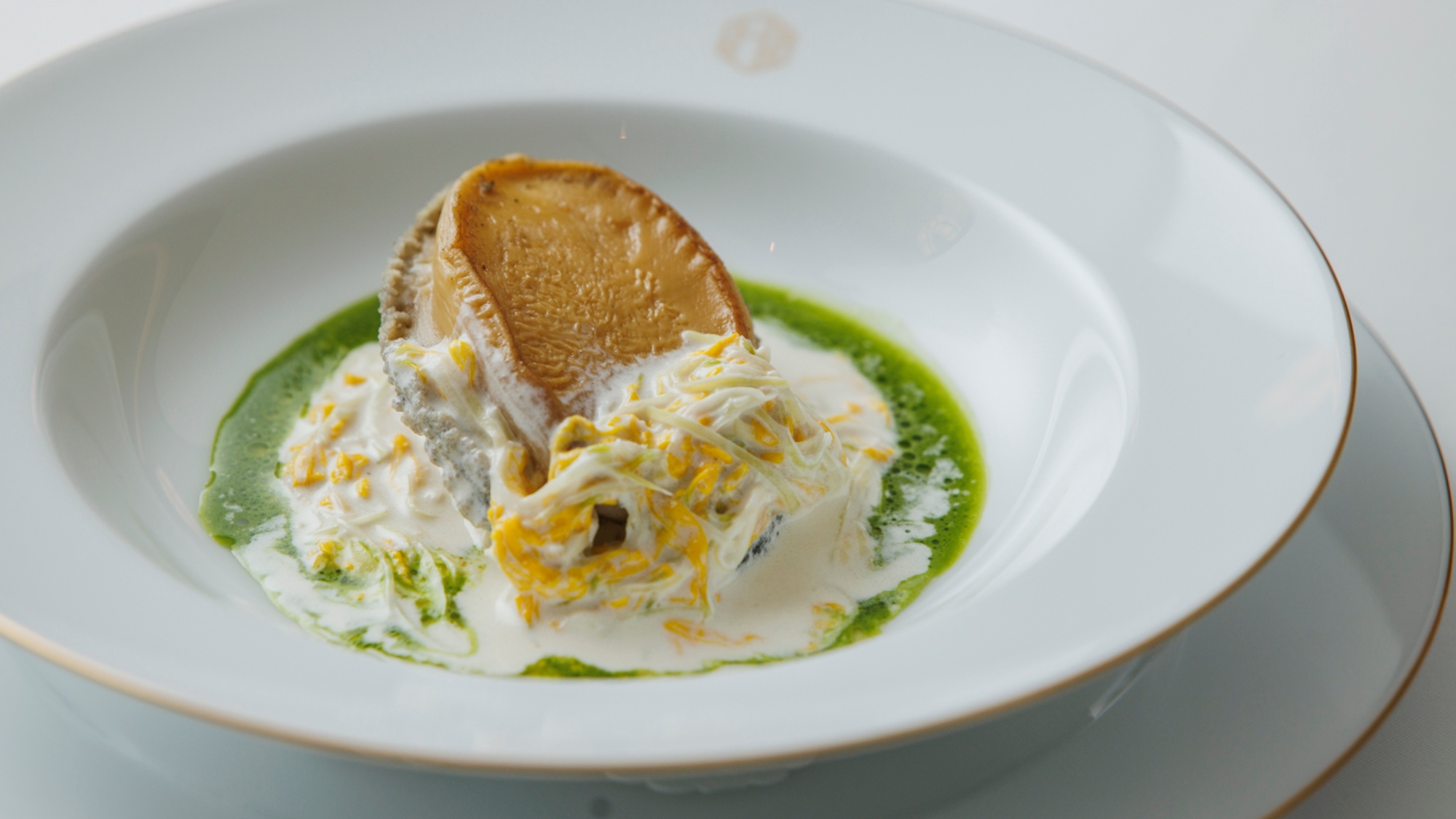 Dinner Course｜「アラクコース」鮑を使った本日の一品一例