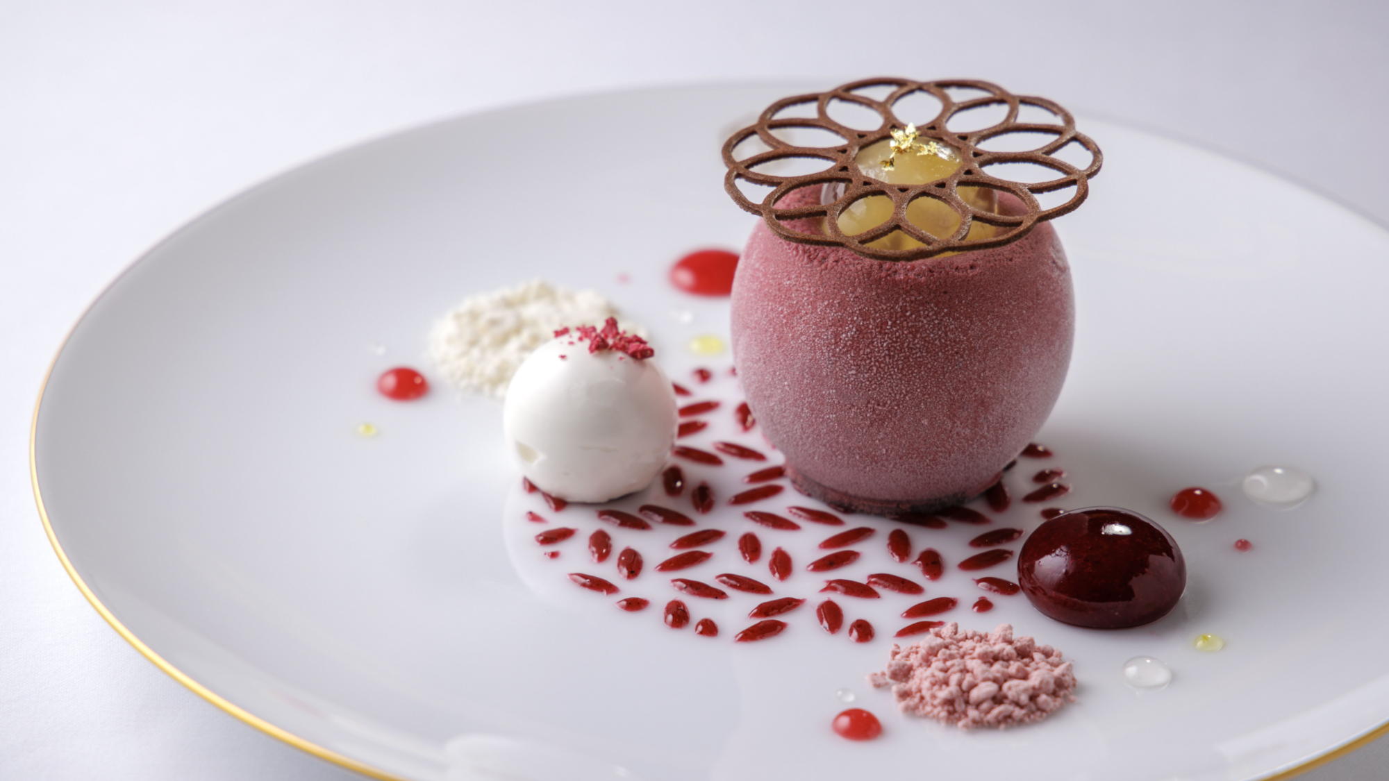 Dinner Course｜「アラクコース」本日のデザート一例