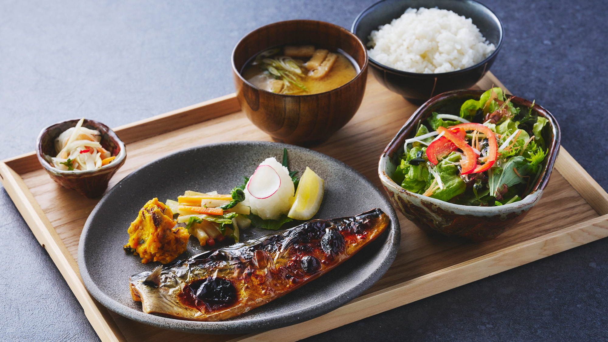 【ランチ】肉厚とろさば塩焼き膳