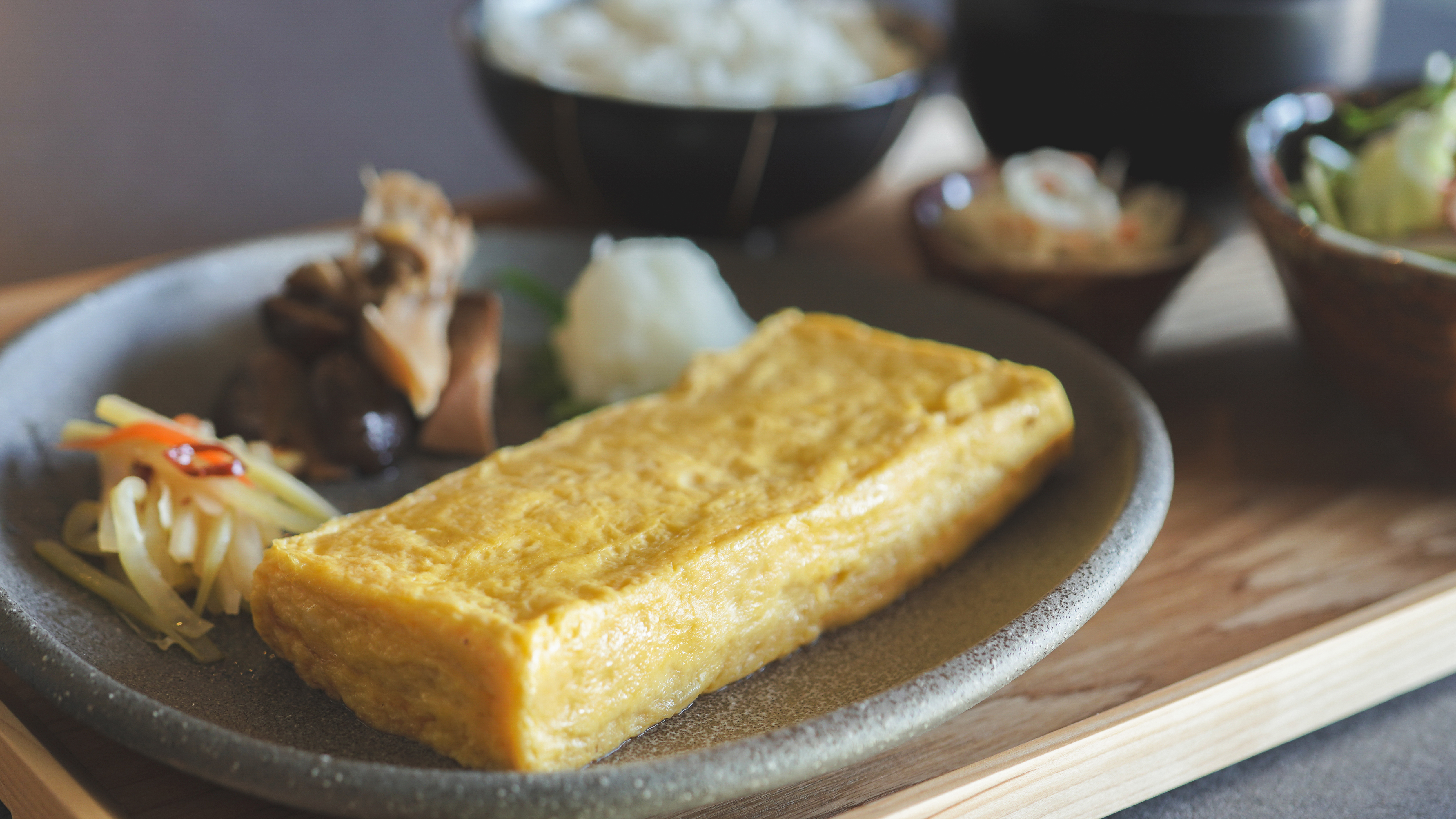 【ランチ】美黄卵のだし巻き卵膳