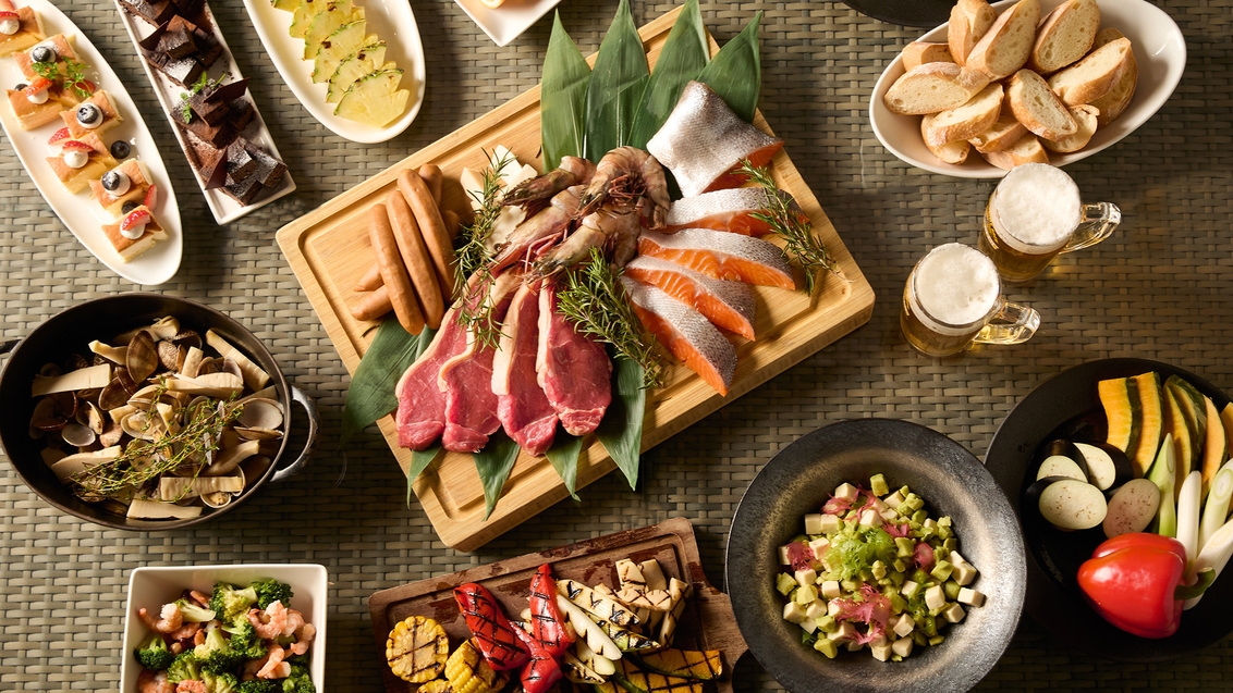 アゴーラで楽しむ本格炭火BBQ体験ステイ　夕食付