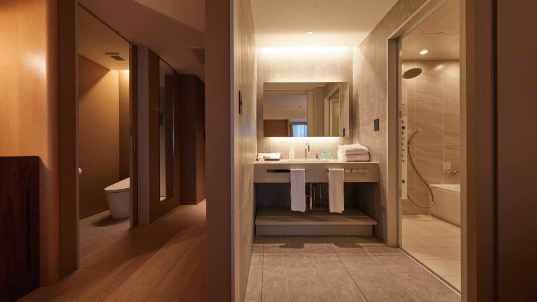 ウォーターフロント プレミアスイート　バスルーム