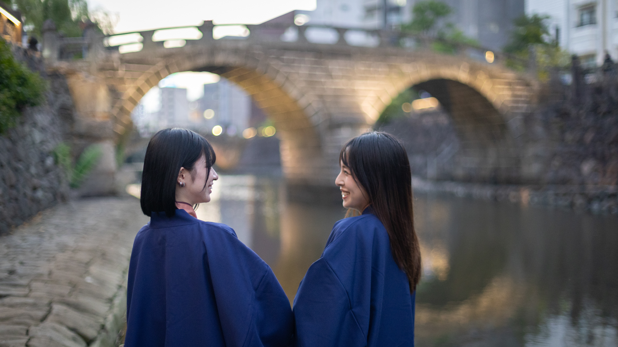 【浴衣】街歩き