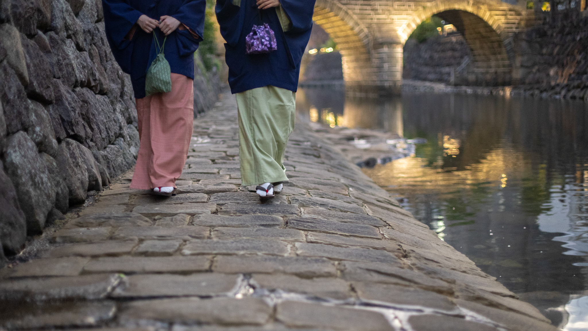 【浴衣】街歩き