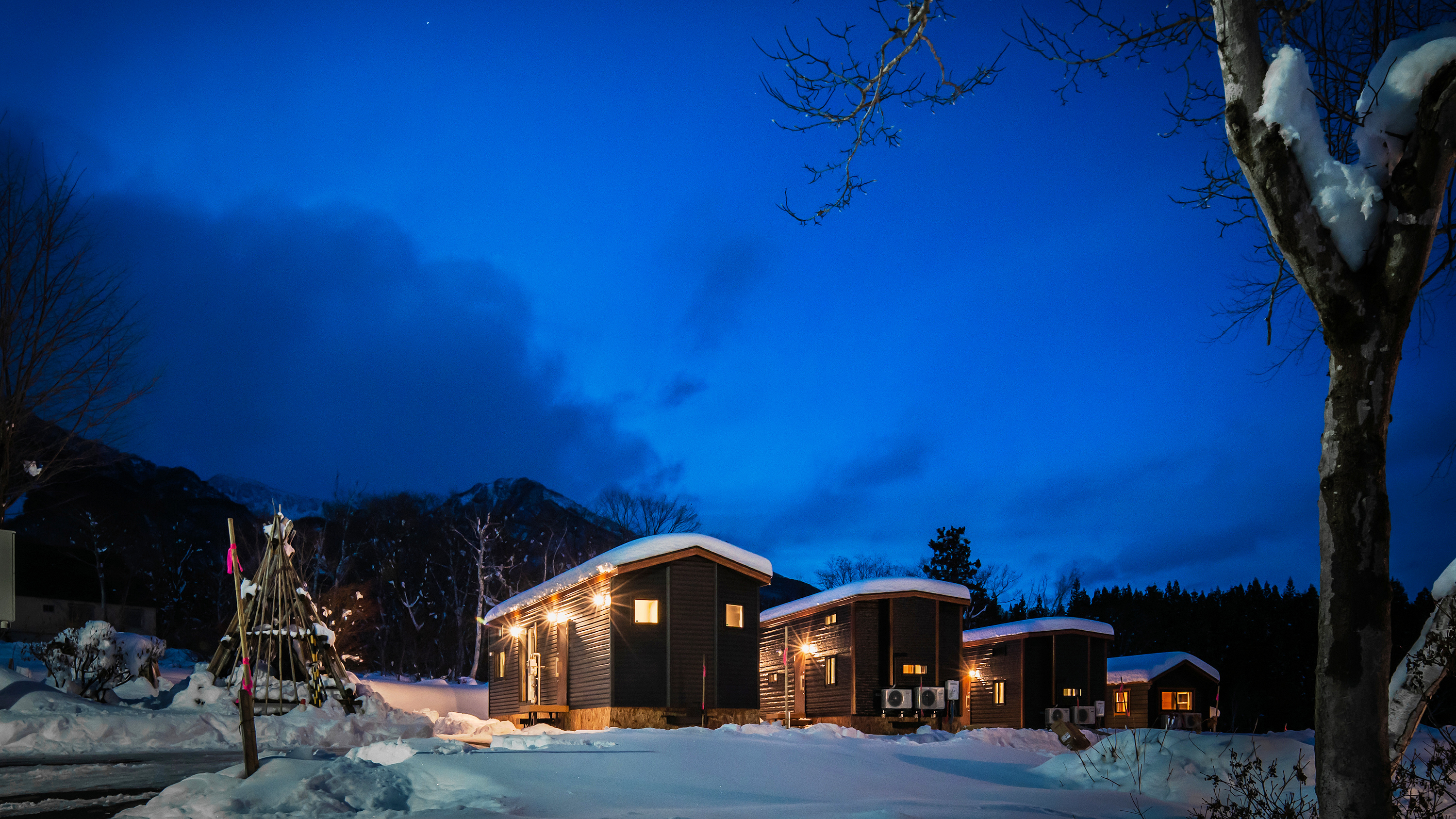 【外観】ONSEN COTTAGE AJISAI 建物外観