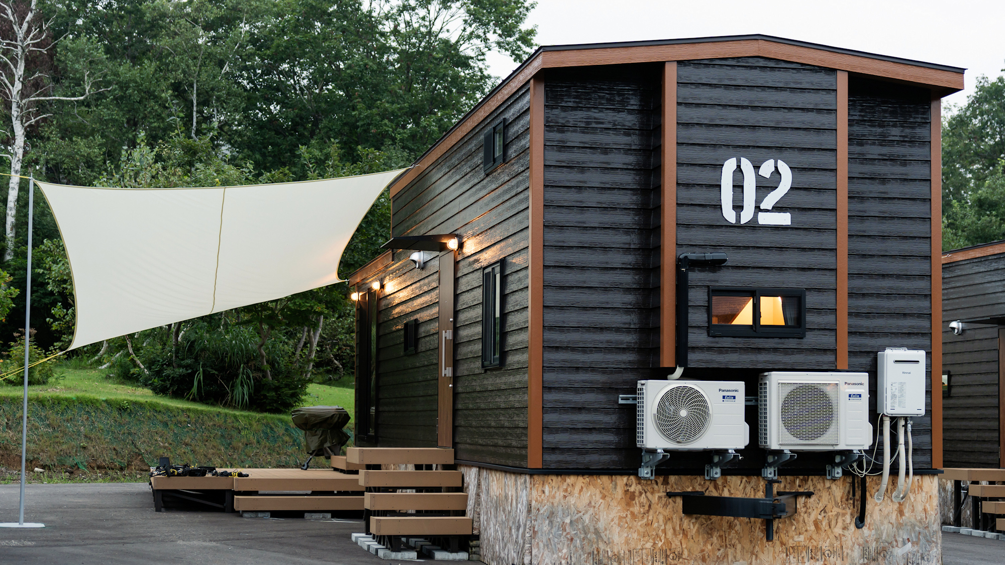 【外観】ONSEN COTTAGE AJISAI 建物外観