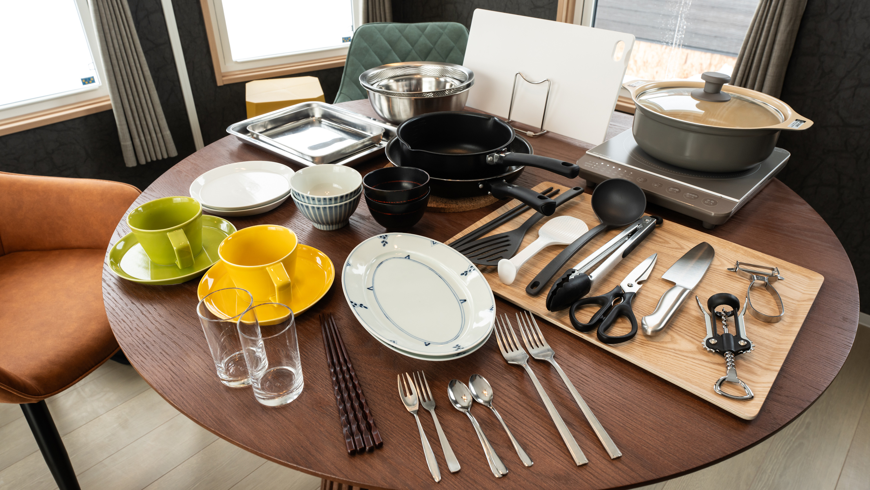 【部屋】客室内基本備品・調理器具など