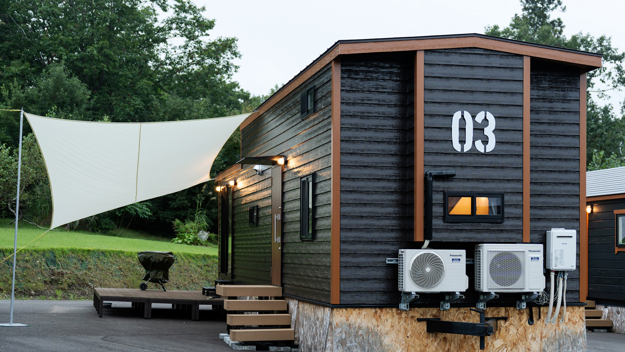 【外観】ONSEN COTTAGE AJISAI 建物外観