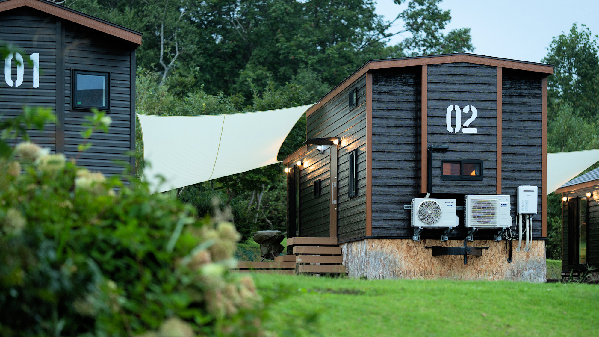 【外観】ONSEN COTTAGE AJISAI 建物外観