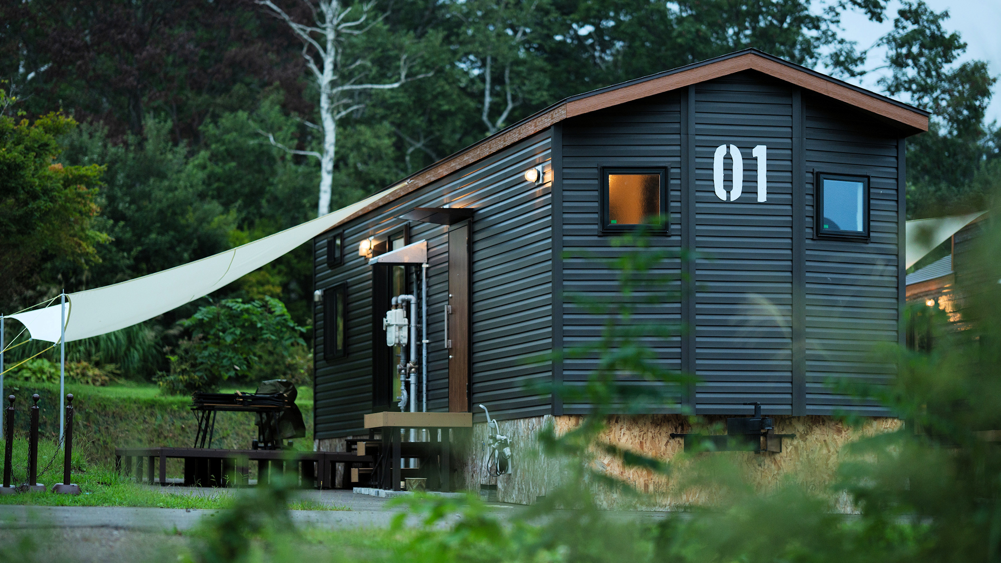 【外観】ONSEN COTTAGE AJISAI 建物外観