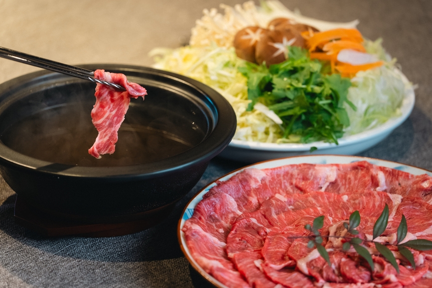 【ファミリー】【一棟貸し】牛しゃぶしゃぶ付きプラン