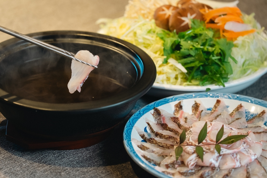 【ファミリー】【一棟貸し】鯛しゃぶしゃぶ付きプラン