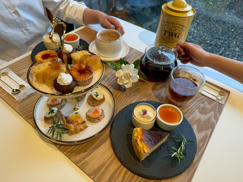 【金土限定】11時チェックイン◆ランチとお部屋でアフタヌーンティー付／鯛しゃぶ付き一棟貸しプラン