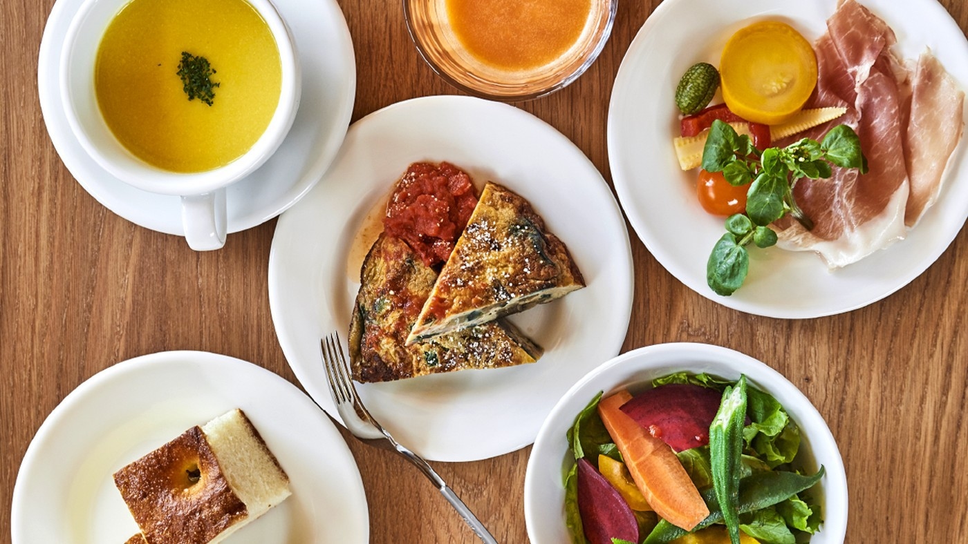 【朝食のみ】農園仕立てのフレンチトースト＋各種ビュッフェ｜ノウニエール