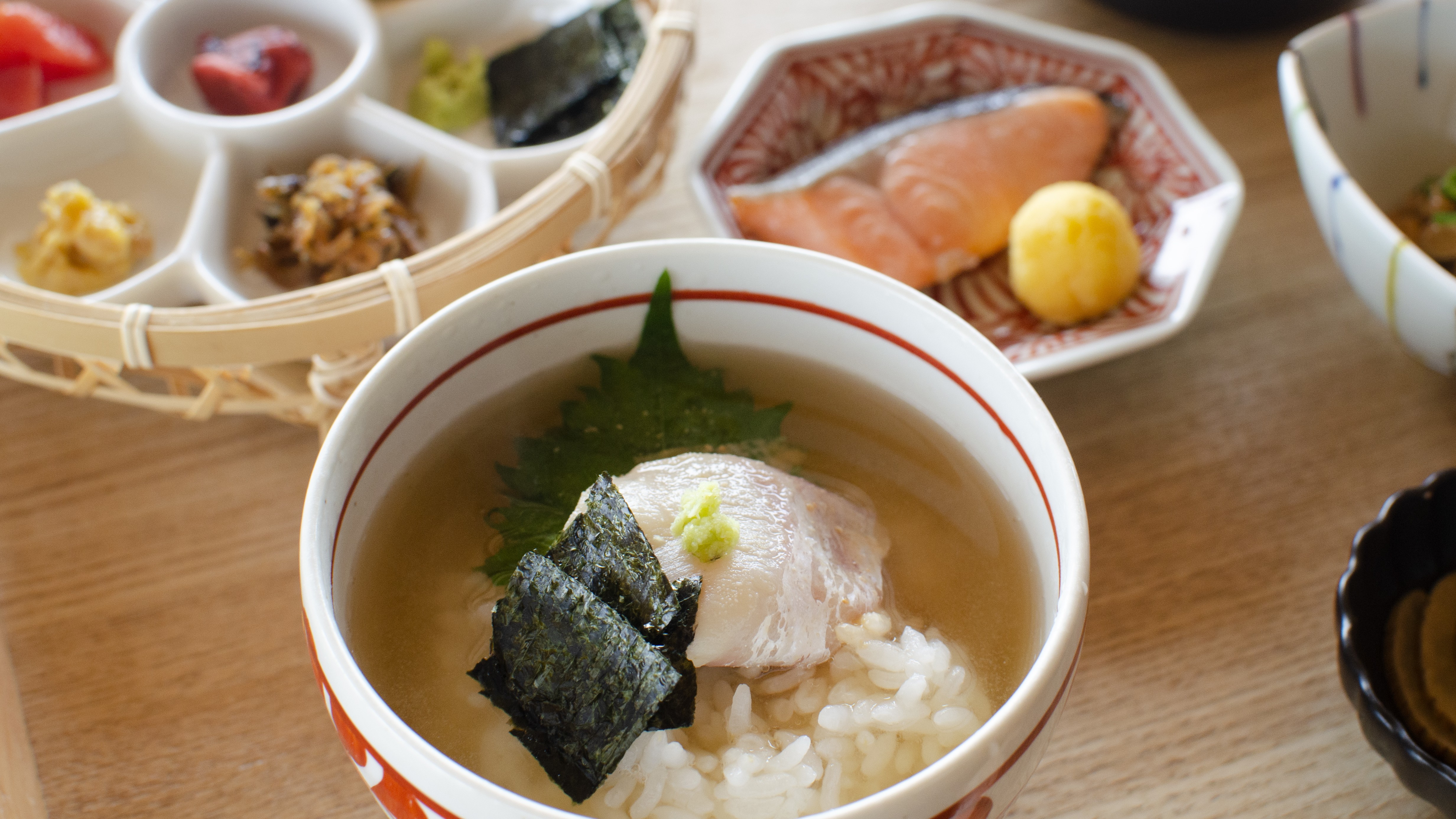 ご朝食（笠庵 賛否両論）