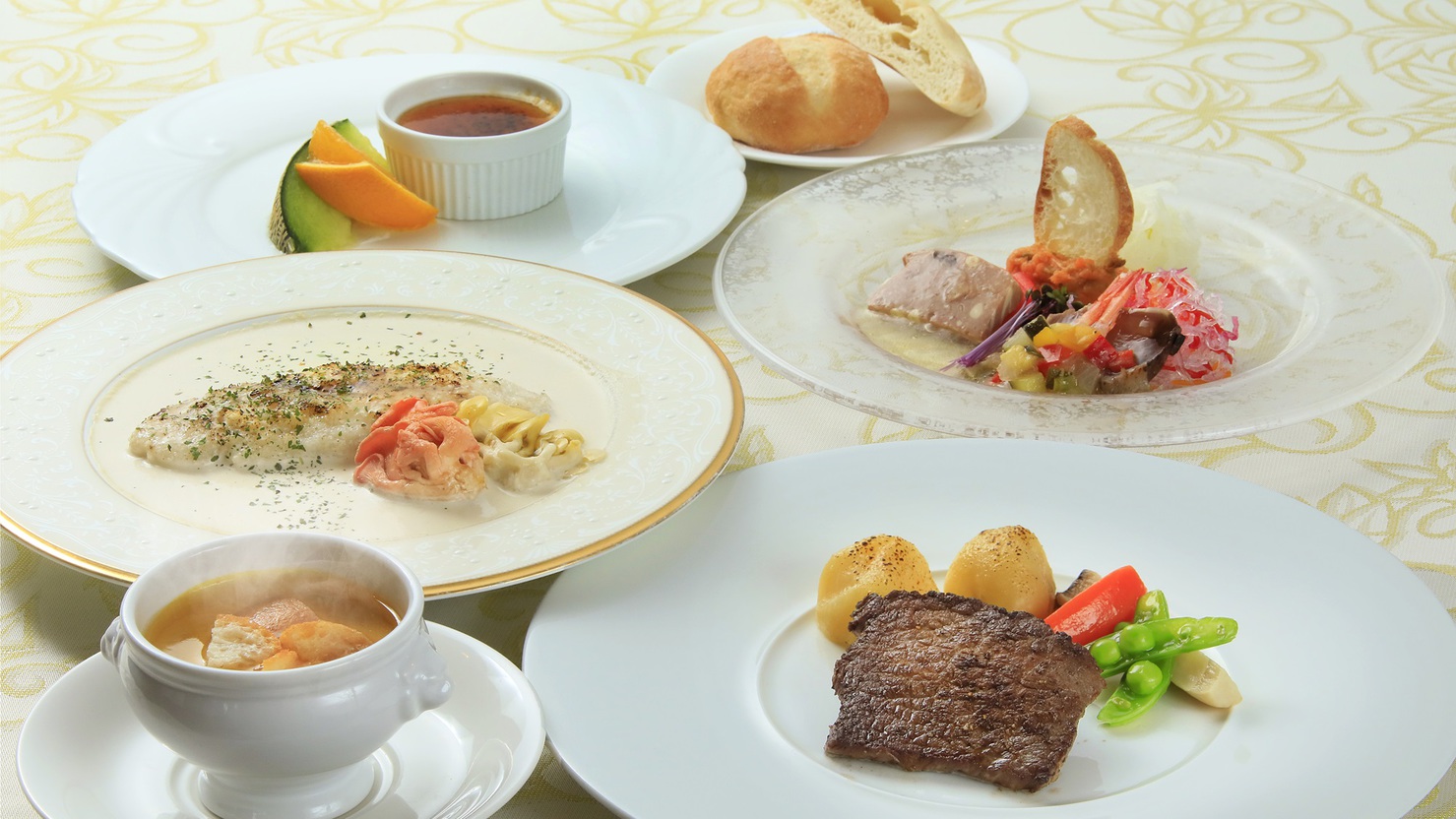 ご夕食｜創作ダイニング　プレミアム■グラン　※イメージ
