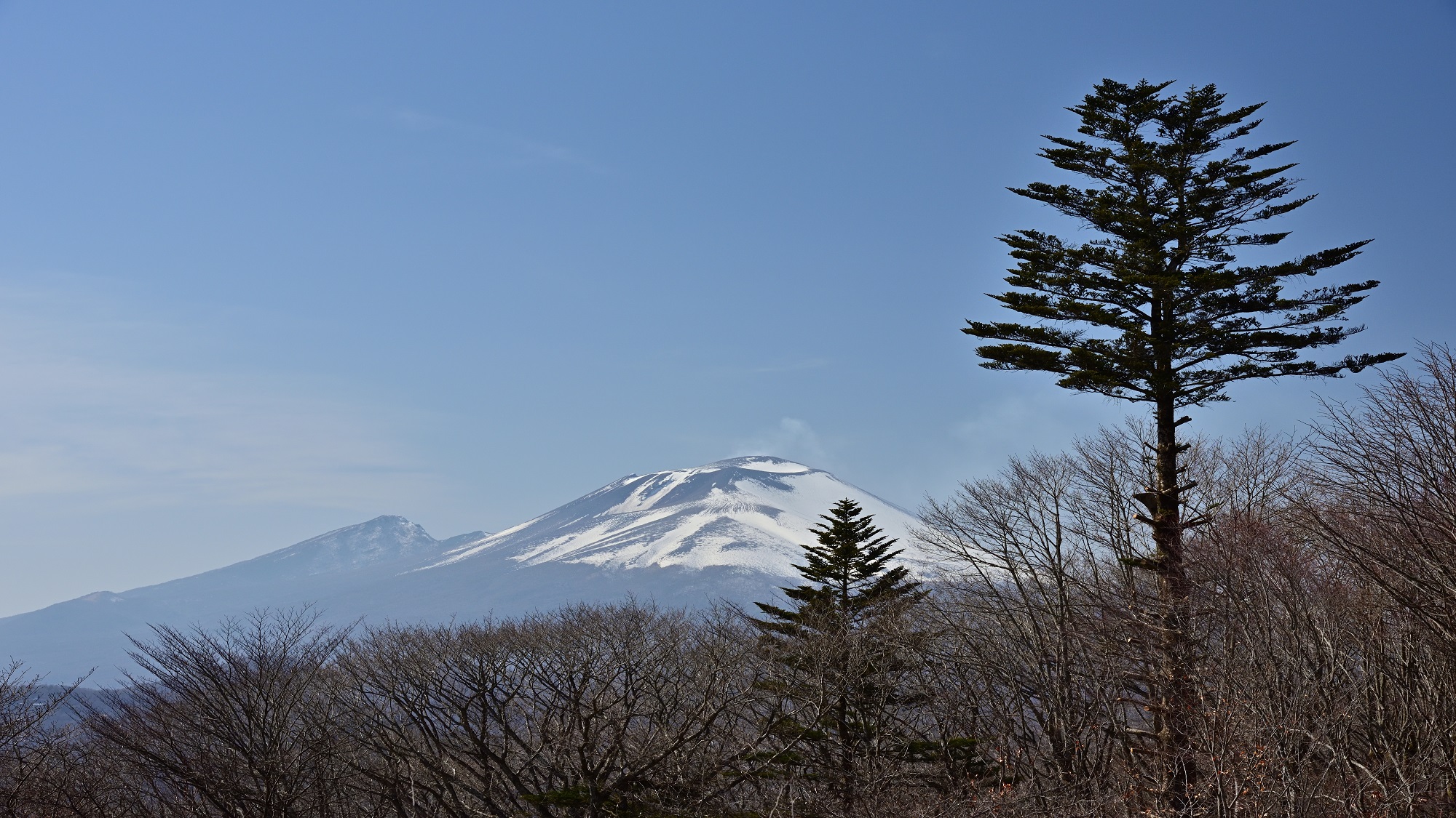 「浅間山/冬」車で約1時間