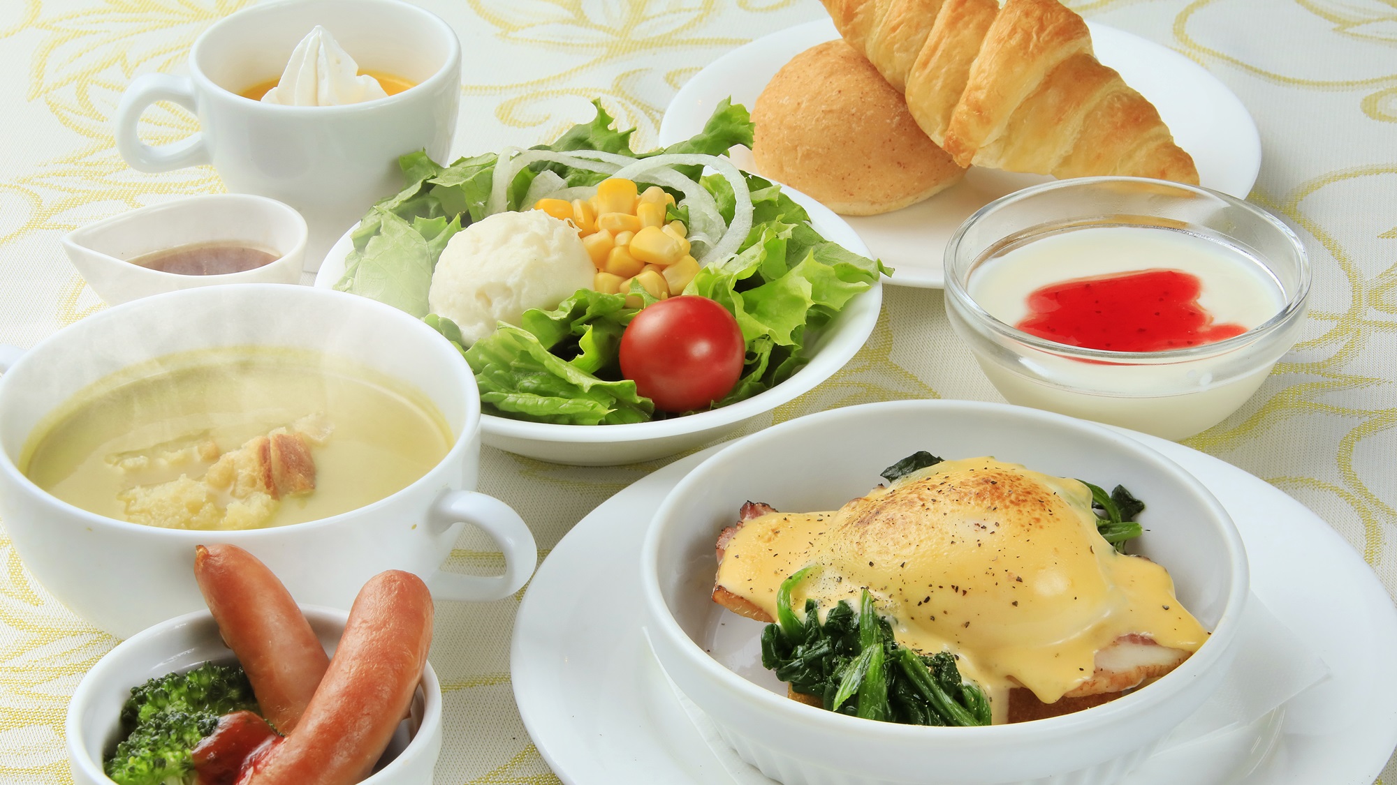 料理長こだわりの洋朝食※イメージ