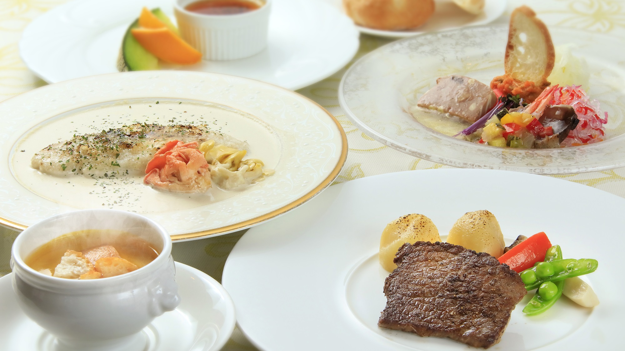 ご夕食｜創作ダイニング　プレミアム■グラン　※イメージ