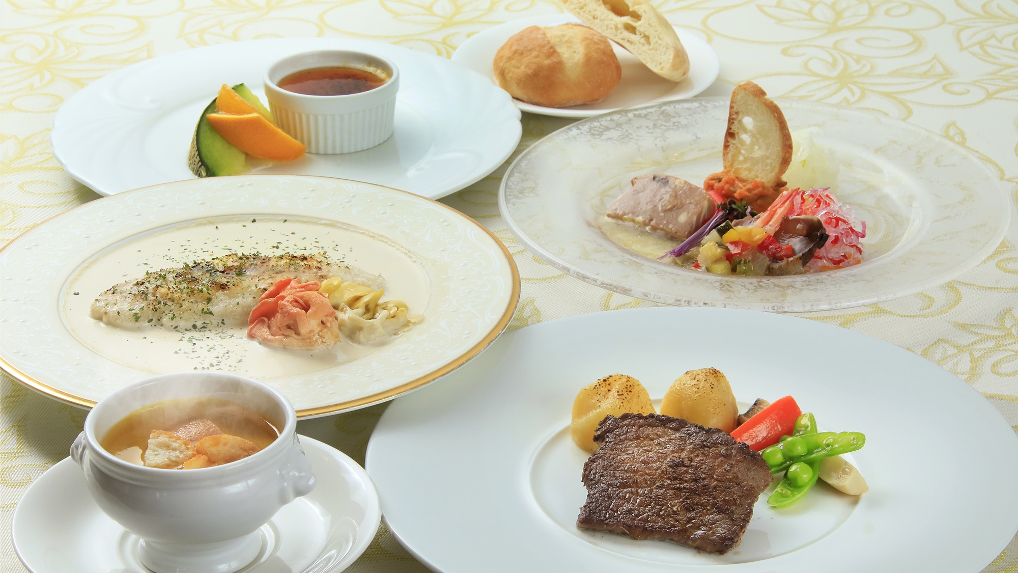 ご夕食｜創作ダイニング　プレミアム■グラン　※イメージ