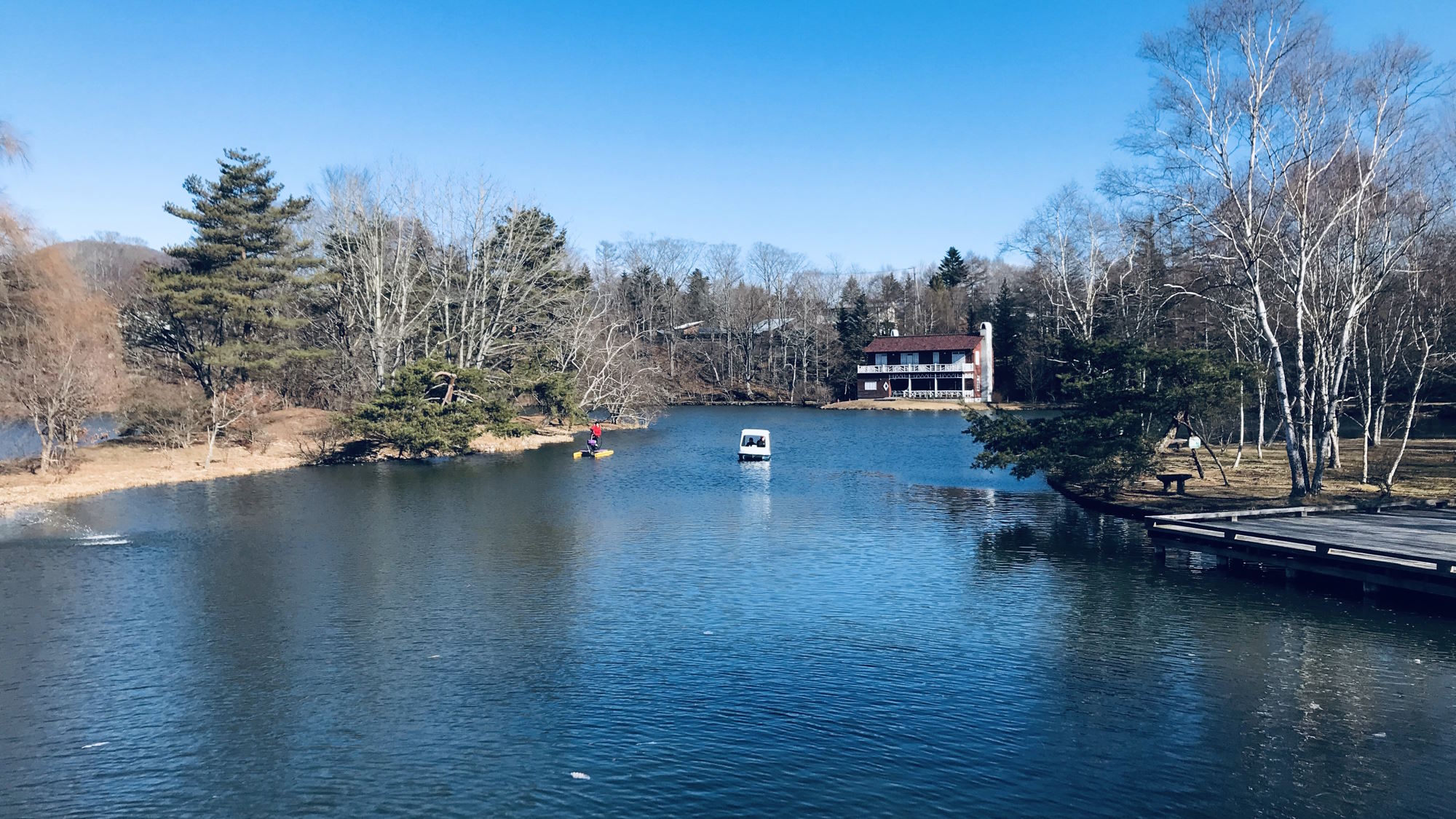 「軽井沢タリアセン／冬」車で約6分