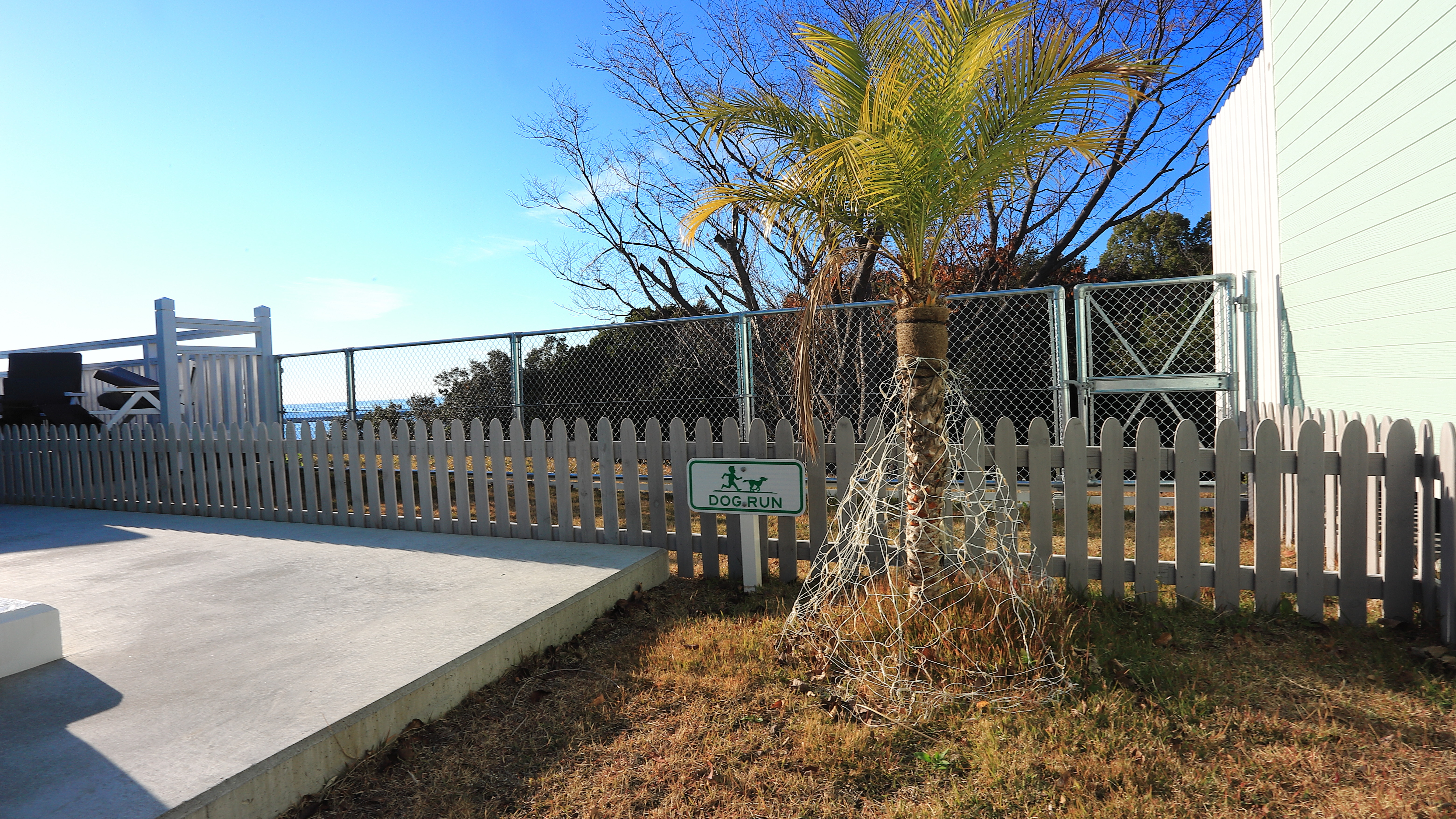 ワンチャンコンテナ専用ドッグラン!