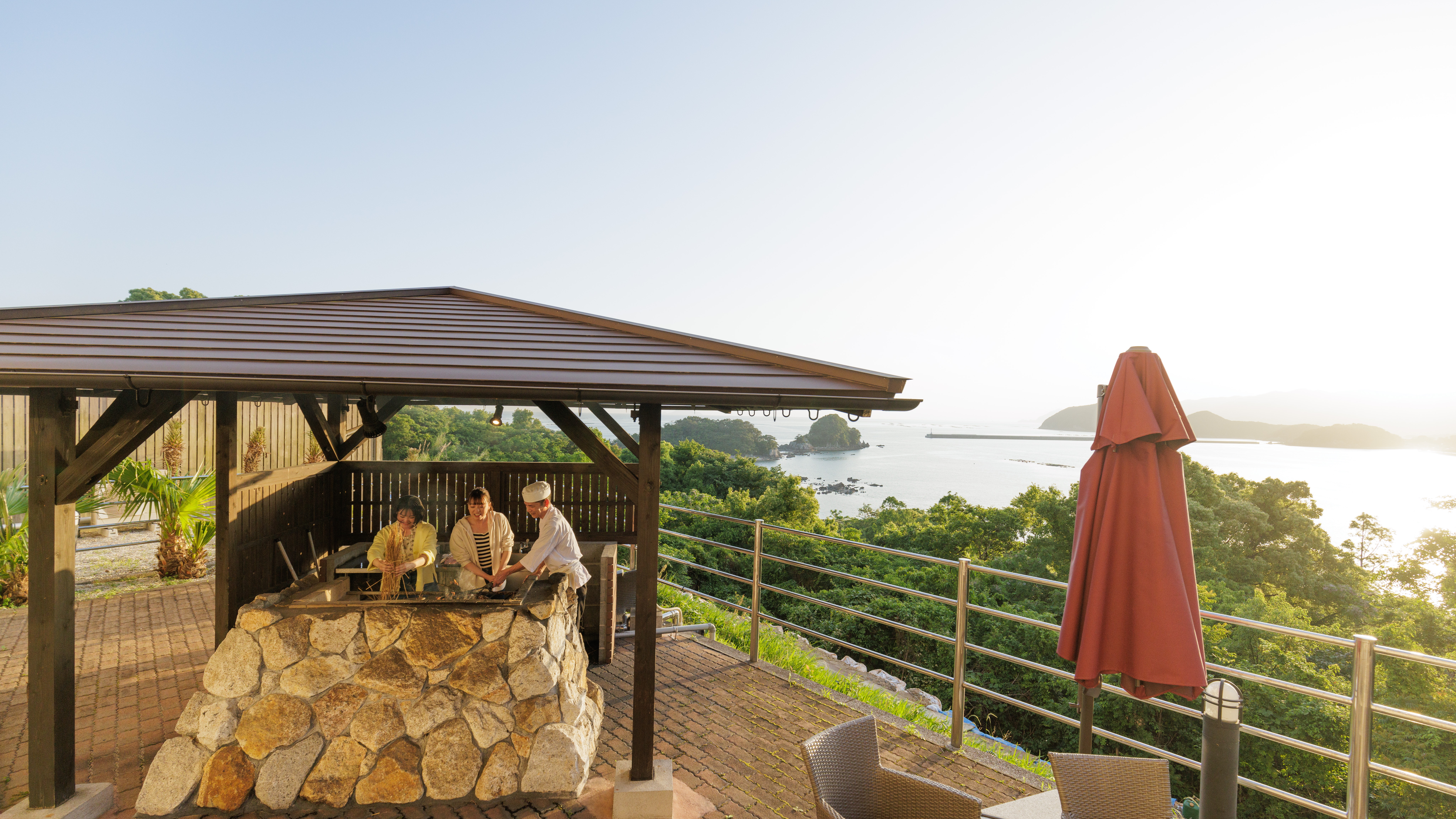 鰹の藁焼き体験