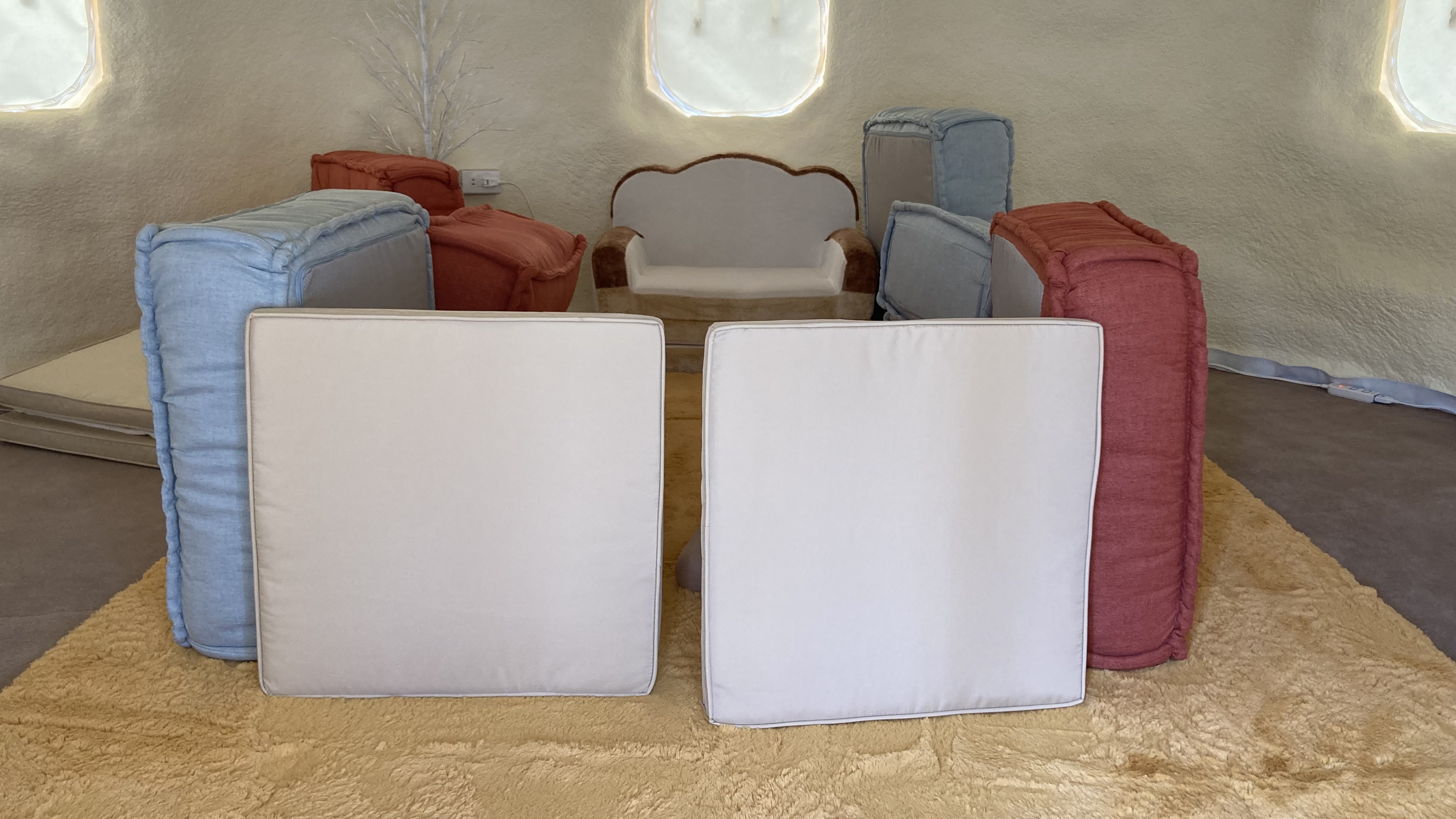 子ども6遊んだ後のインスタントハウス