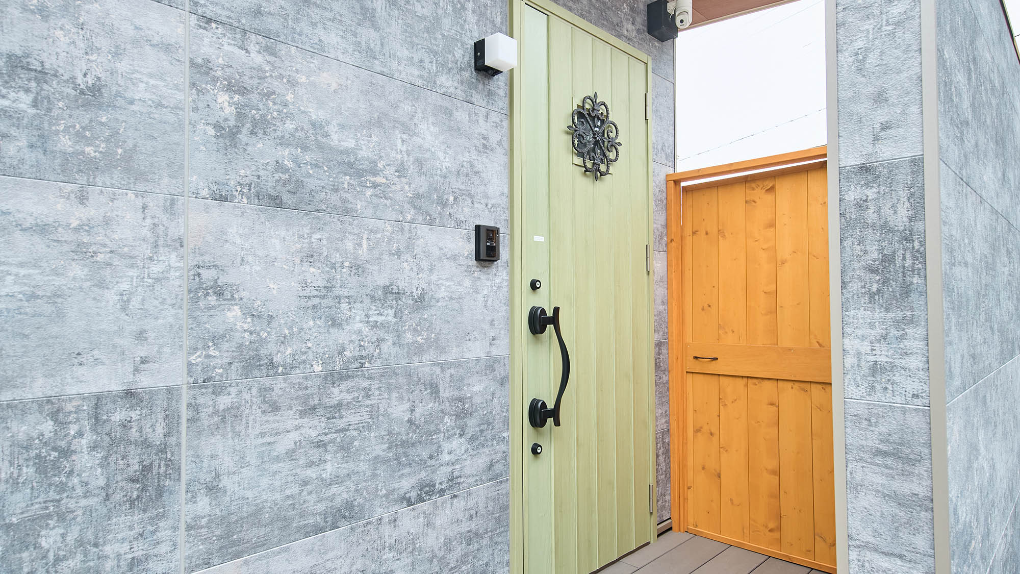 ・【外観／ミント】プライベートキッチン完備で、グループ旅行や家族旅行でのご利用にぴったりなお部屋です