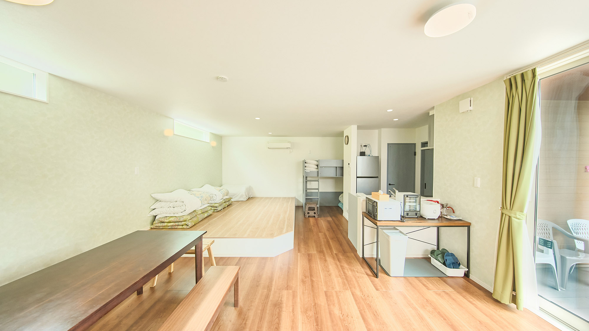 ・【客室／ミント】お客様だけのプライベート空間で、心身ともにゆったりと寛いでお過ごしいただけます