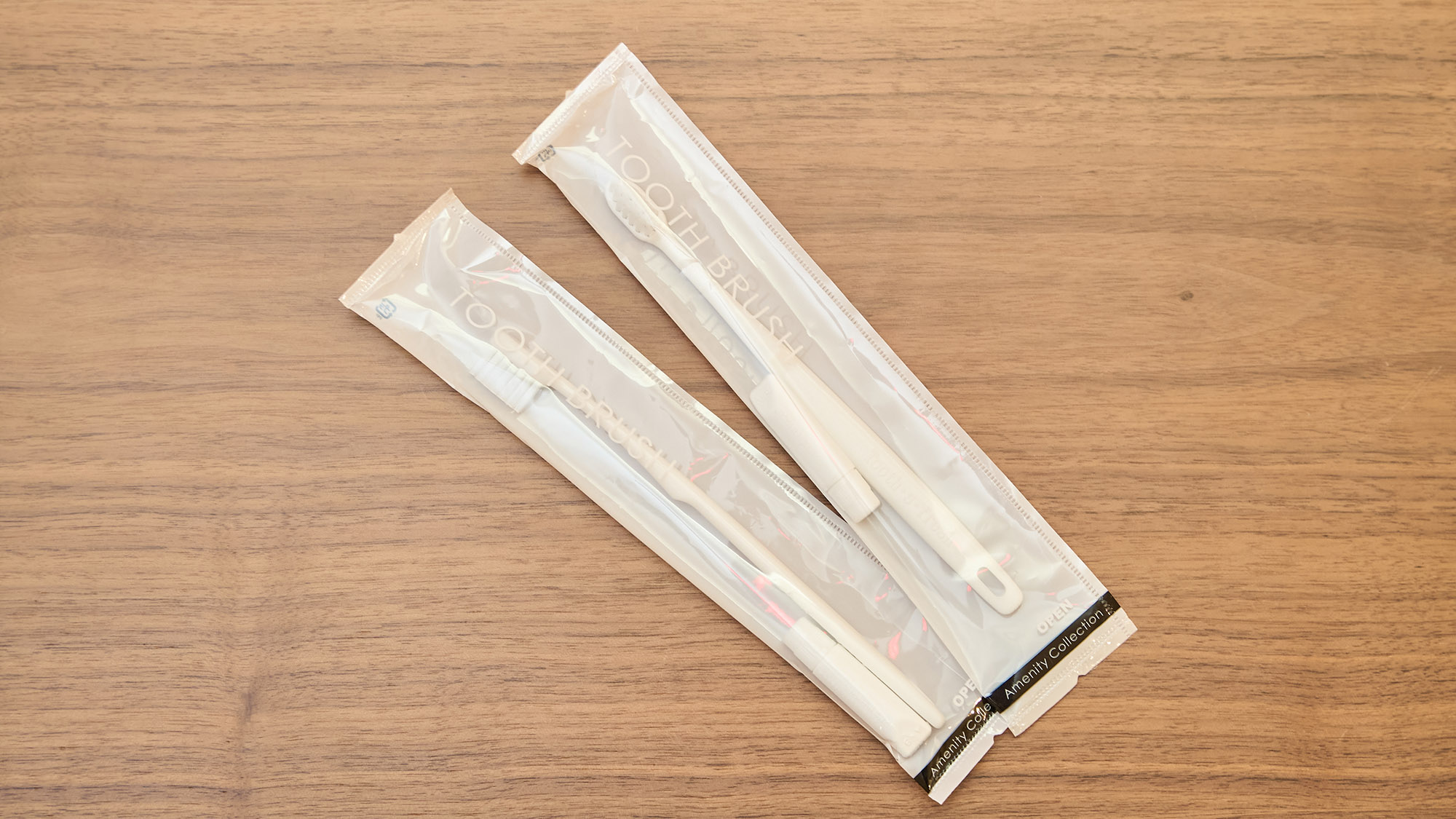 ・【アメニティ】歯ブラシのご用意がございます。ご持参の必要なく細かい荷物を減らしてお越しいただけます