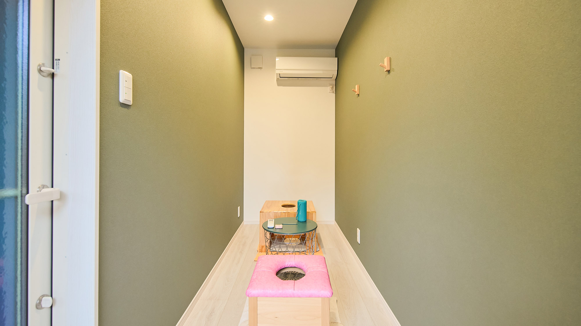 ・【よもぎ蒸し／ミント】祖谷のエメラルドよもぎを使用したよもぎ蒸しをご体感いただけます（有料）