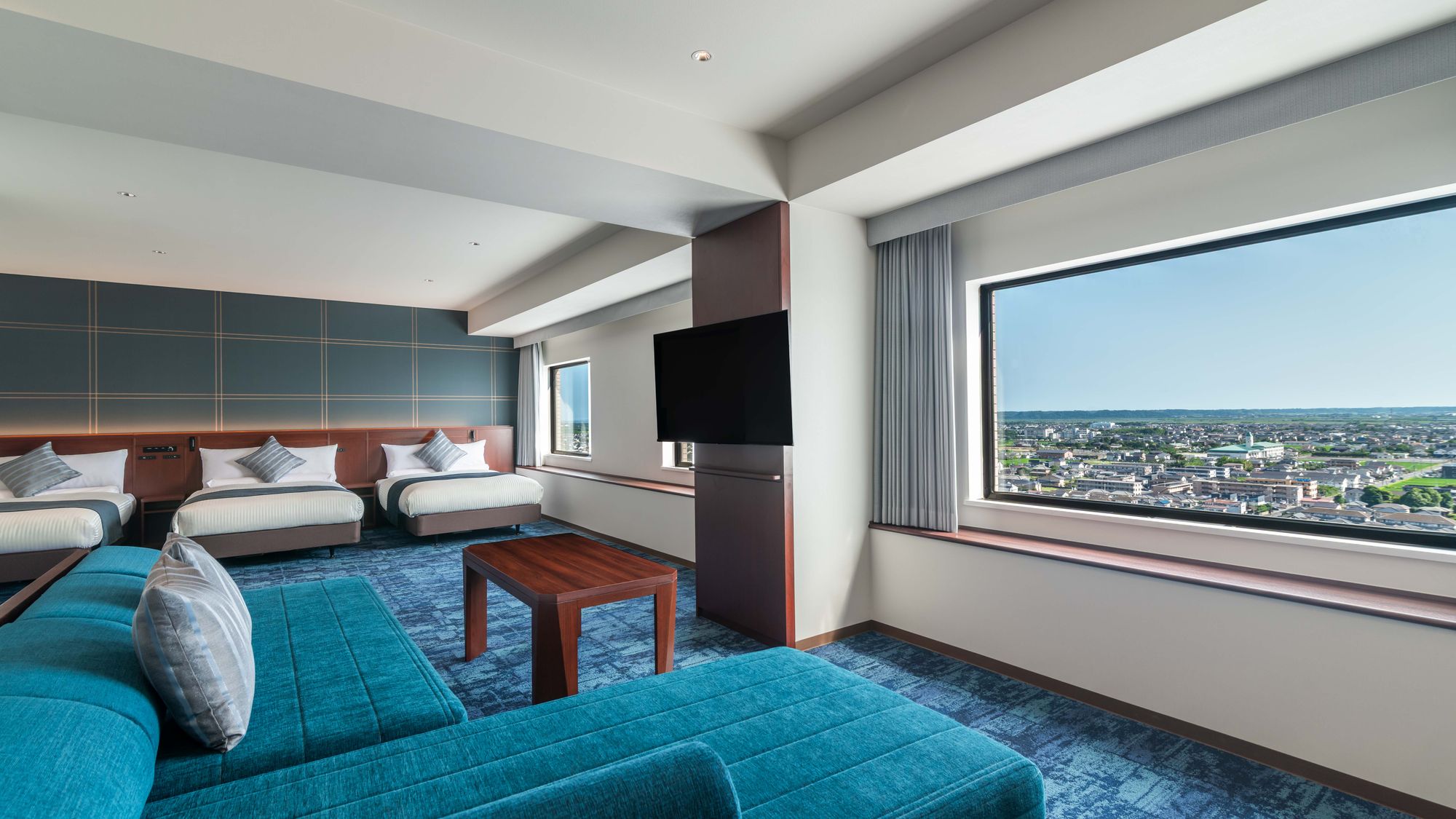 デラックストリプル エキストラベッド2台