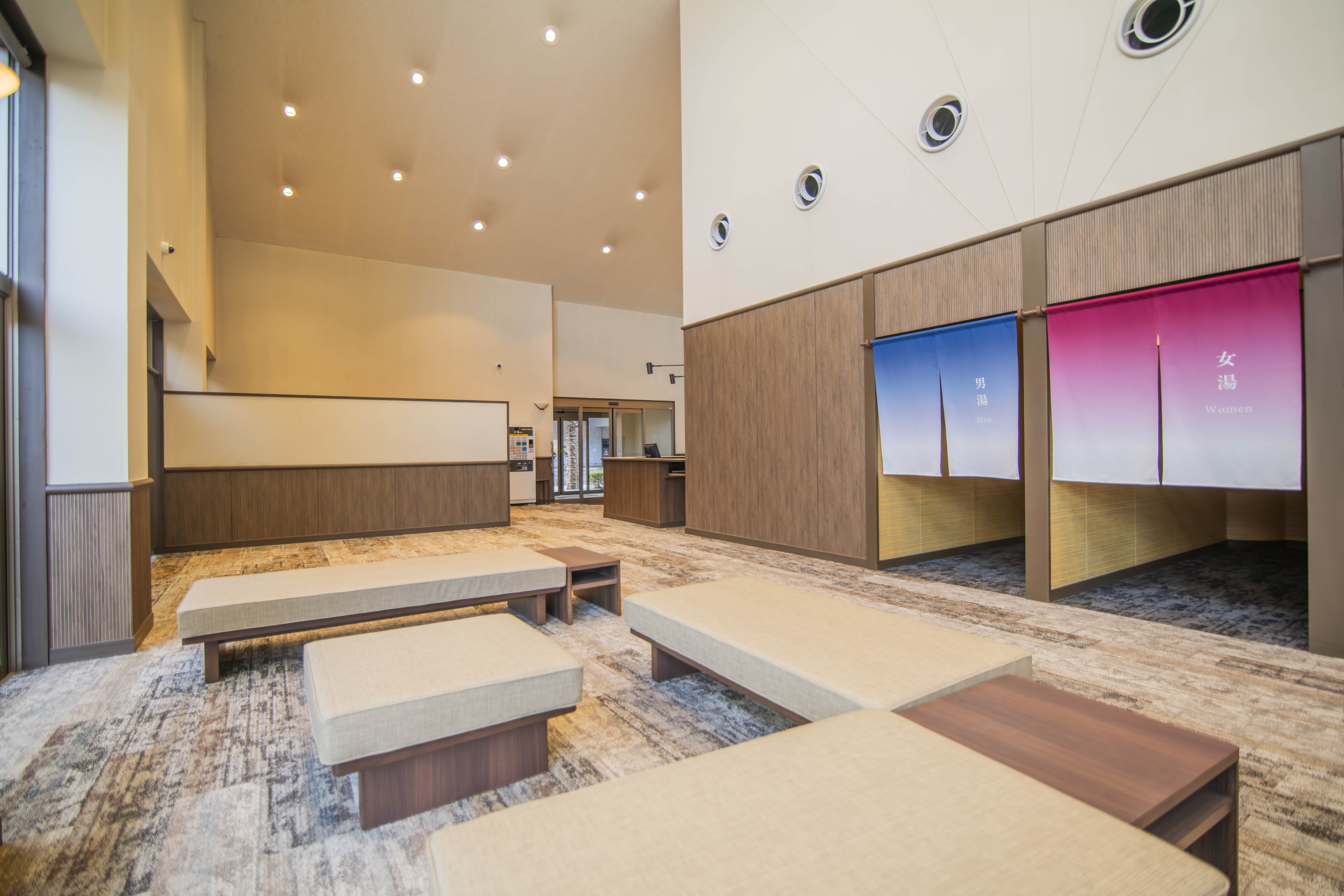 ろっこうの湯　ロビー