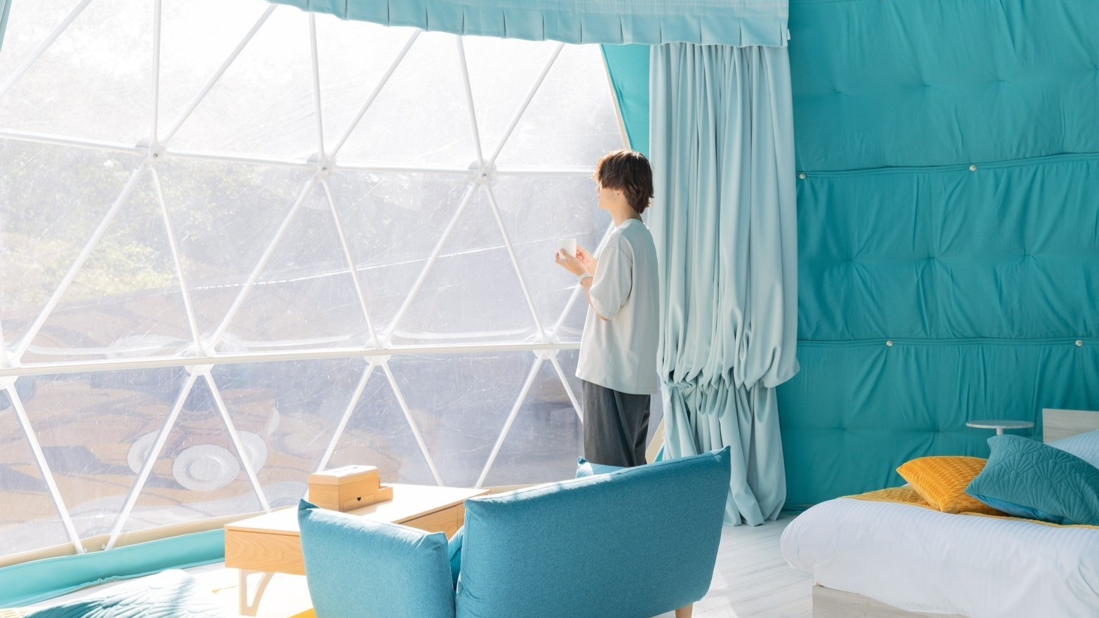 スイートドームテント(7m)室内D